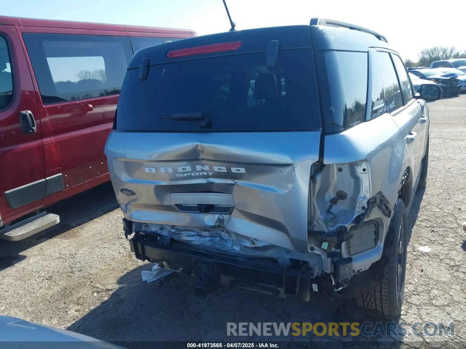 6 Photograph of a damaged car 3FMCR9C60MRA27014 FORD BRONCO SPORT 2021