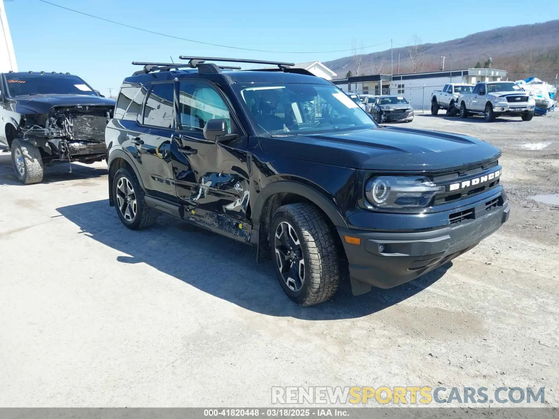 1 Photograph of a damaged car 3FMCR9C60MRA33914 FORD BRONCO SPORT 2021