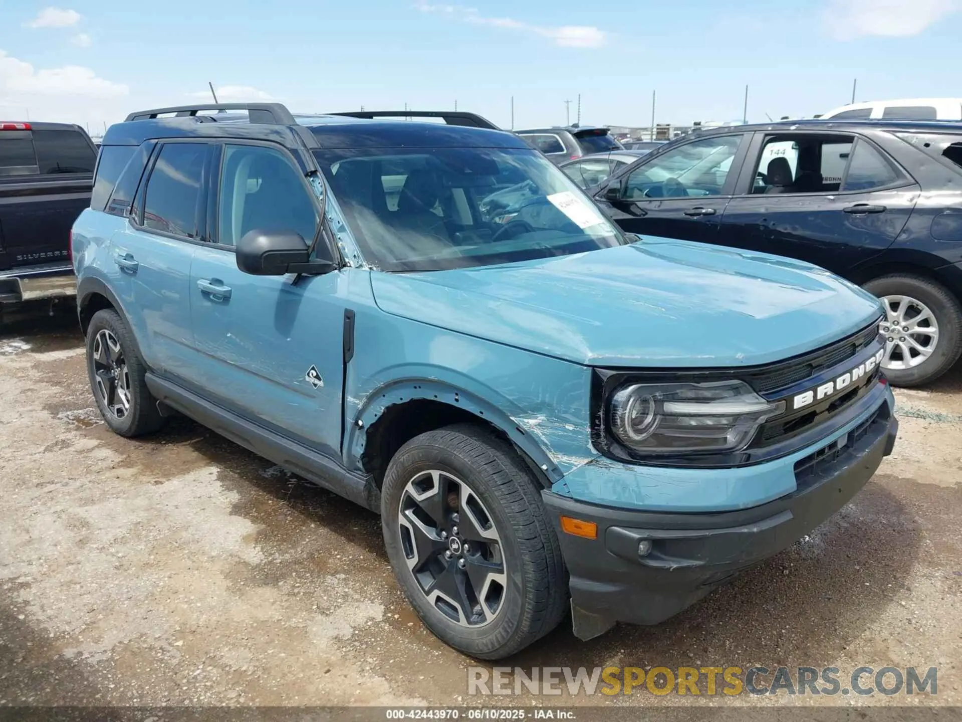 1 Photograph of a damaged car 3FMCR9C63MRA06545 FORD BRONCO SPORT 2021