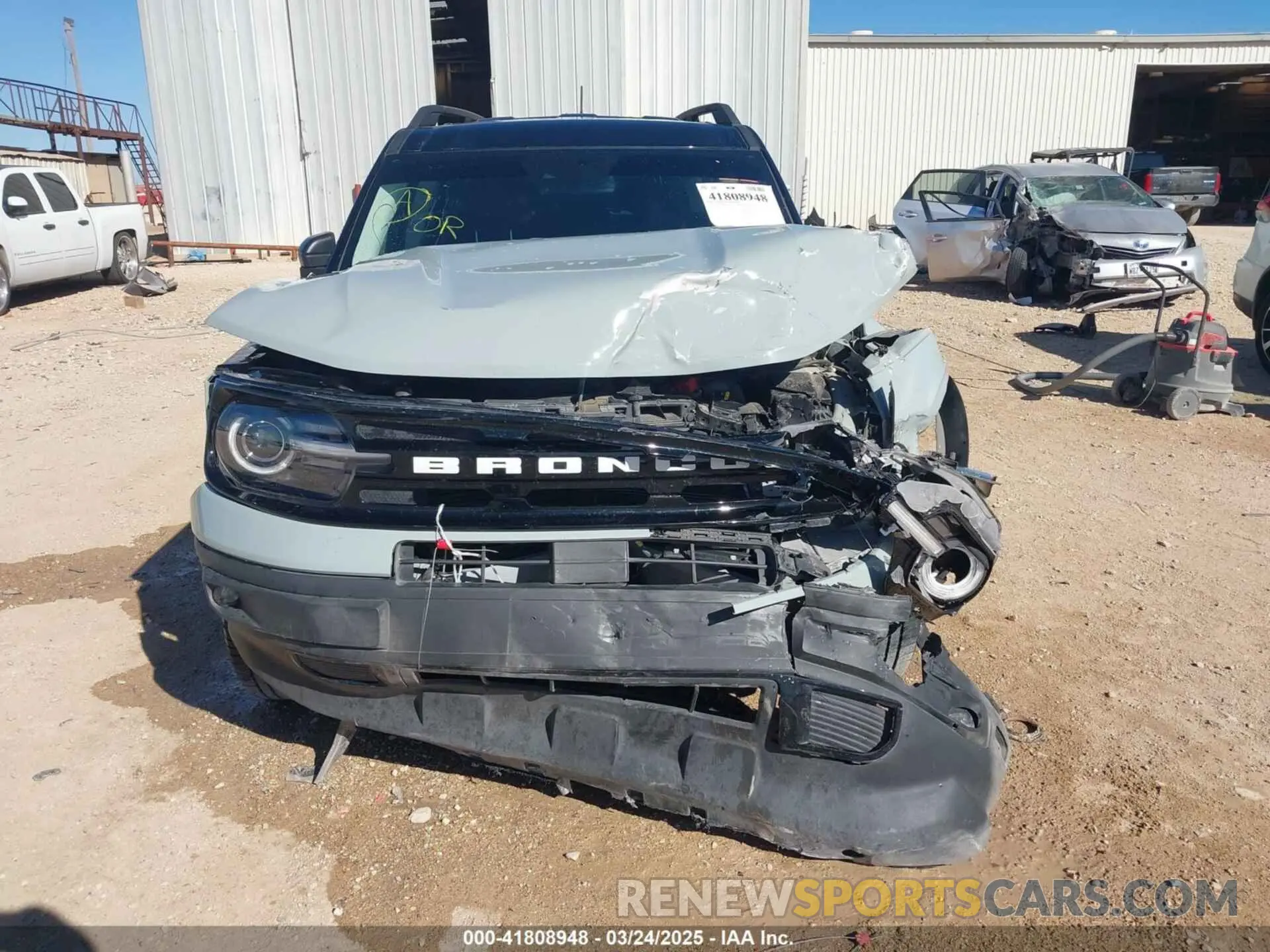 12 Photograph of a damaged car 3FMCR9C63MRA26861 FORD BRONCO SPORT 2021