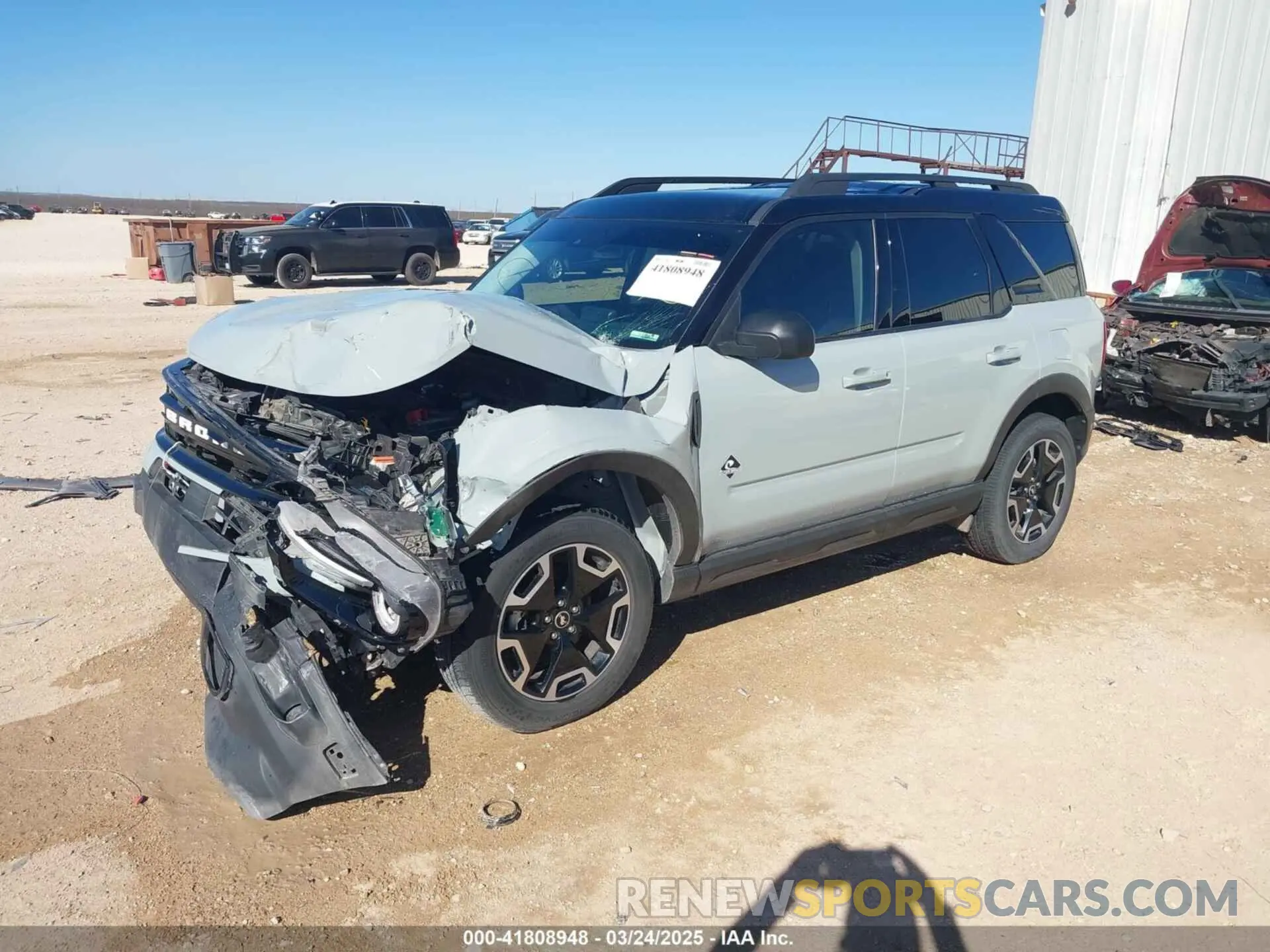 2 Photograph of a damaged car 3FMCR9C63MRA26861 FORD BRONCO SPORT 2021