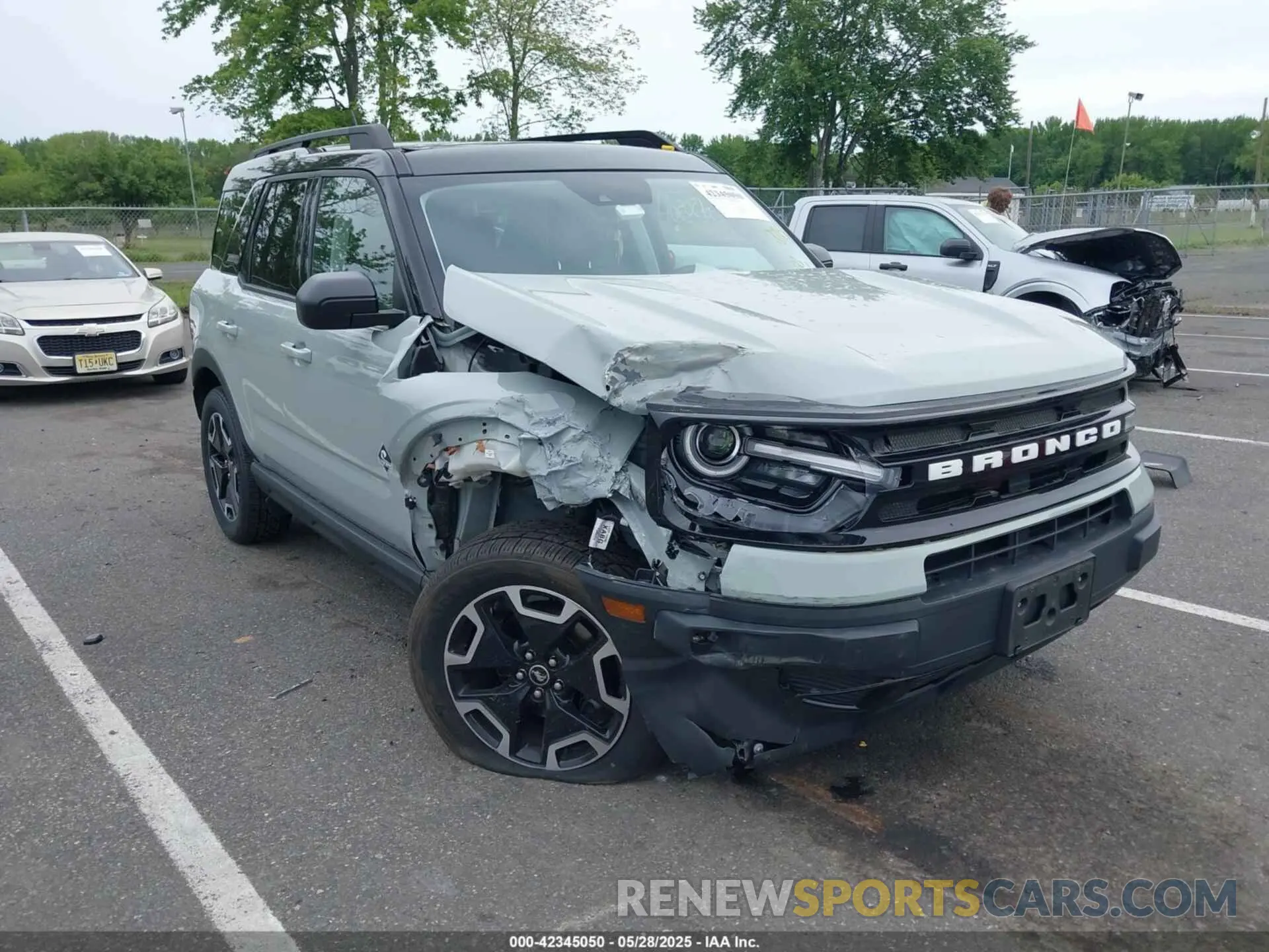 1 Photograph of a damaged car 3FMCR9C63MRA70522 FORD BRONCO SPORT 2021