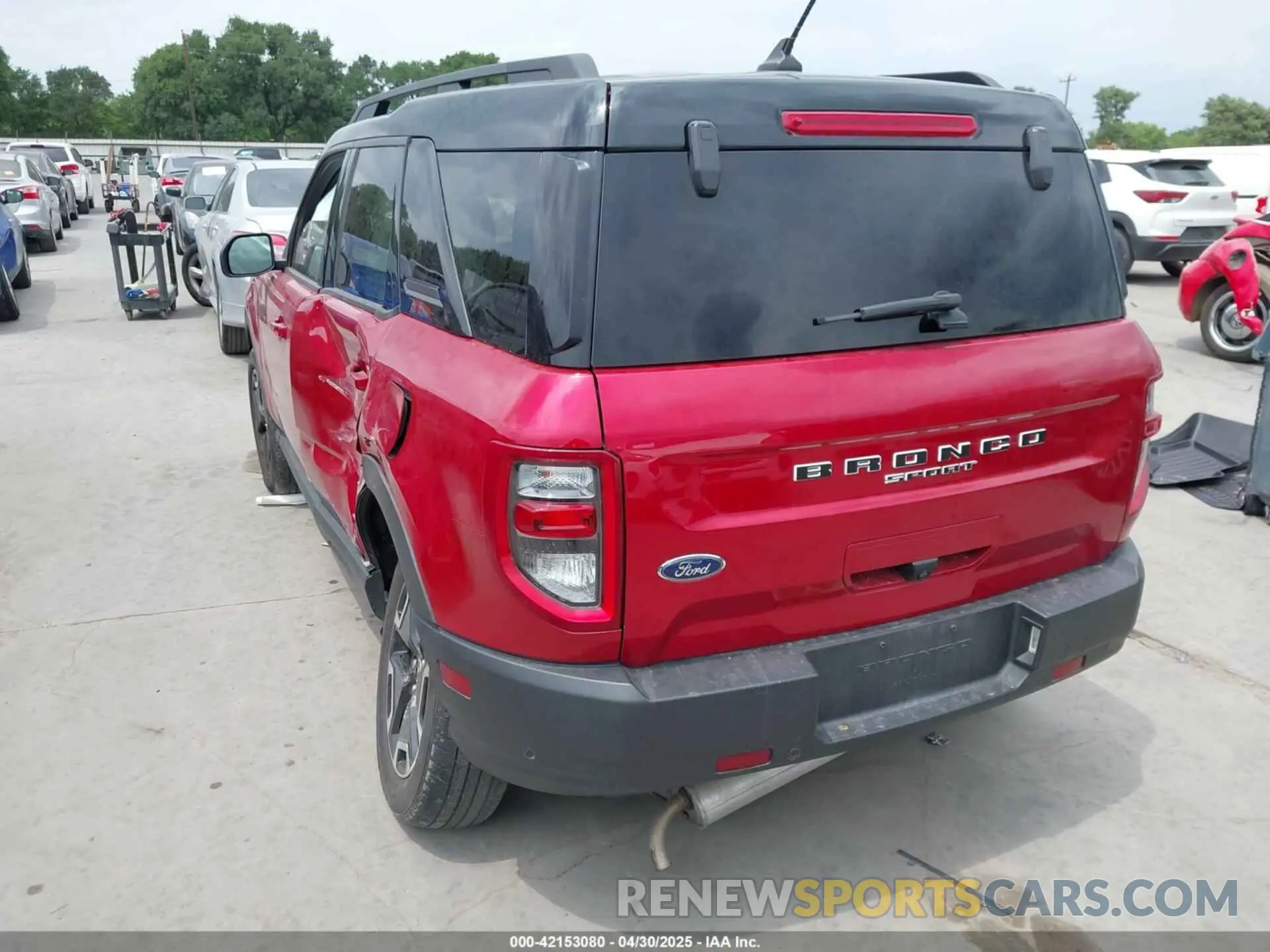3 Photograph of a damaged car 3FMCR9C65MRA90402 FORD BRONCO SPORT 2021