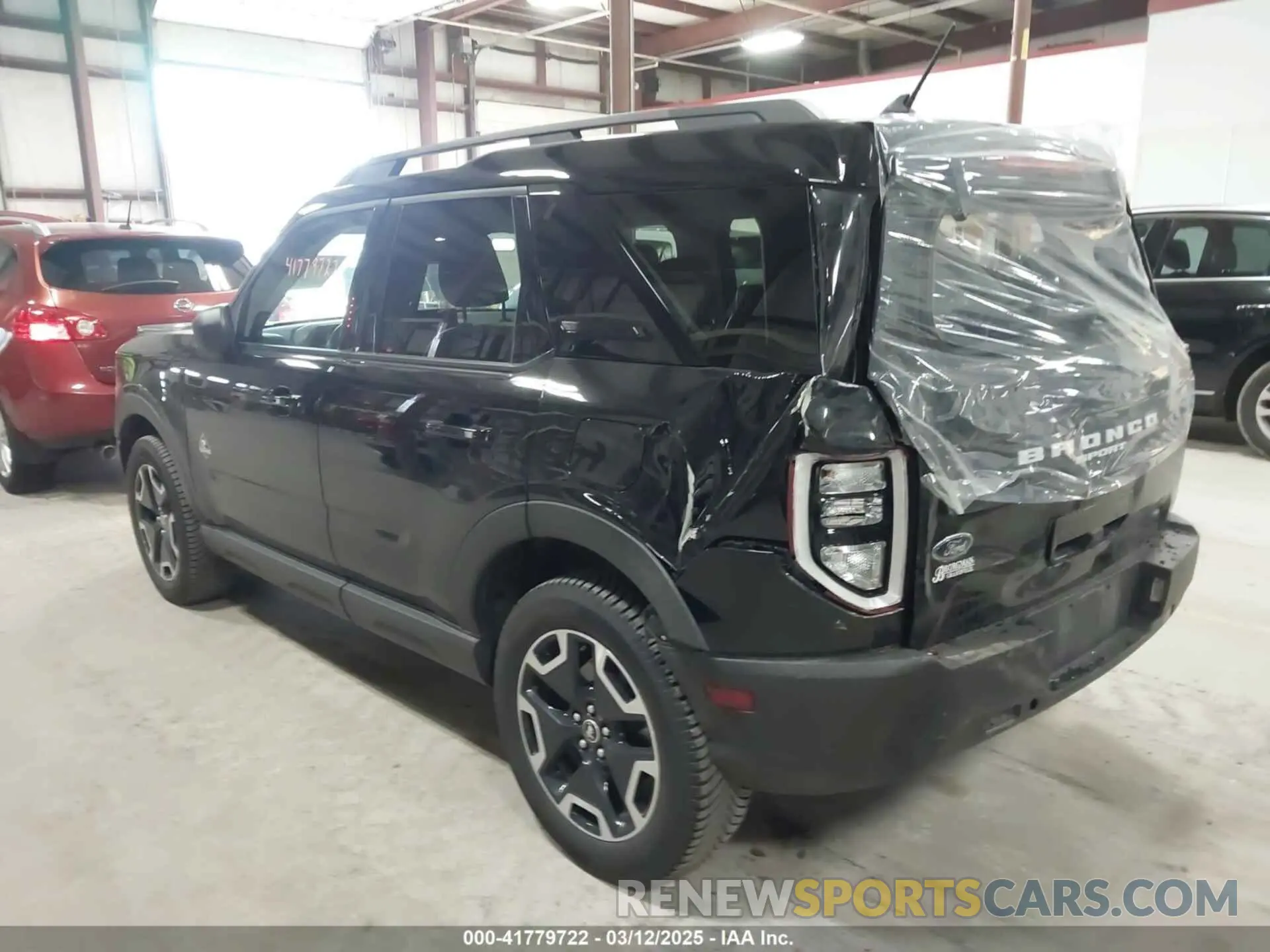 3 Photograph of a damaged car 3FMCR9C66MRB40529 FORD BRONCO SPORT 2021