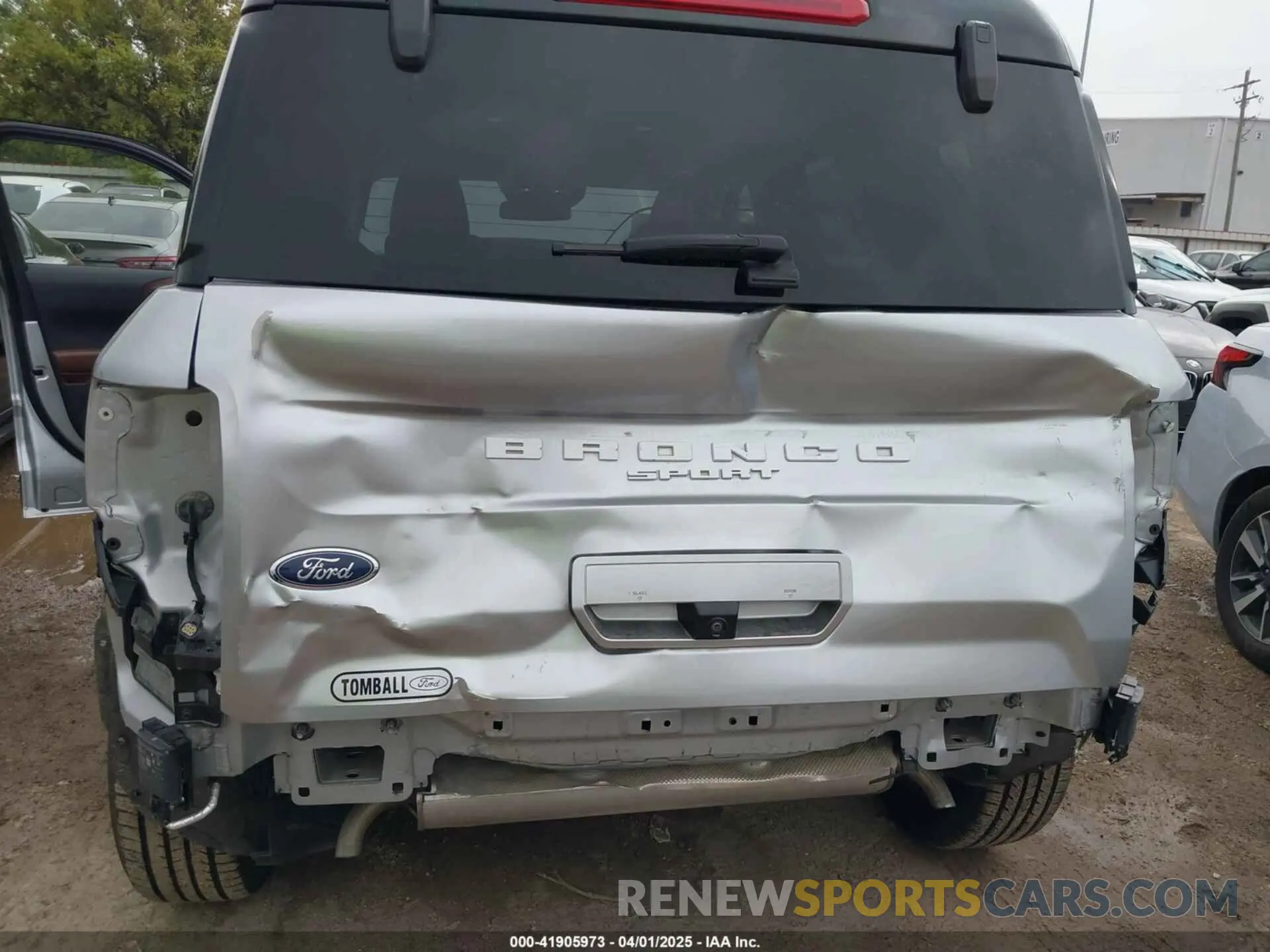 6 Photograph of a damaged car 3FMCR9C67MRA94581 FORD BRONCO SPORT 2021