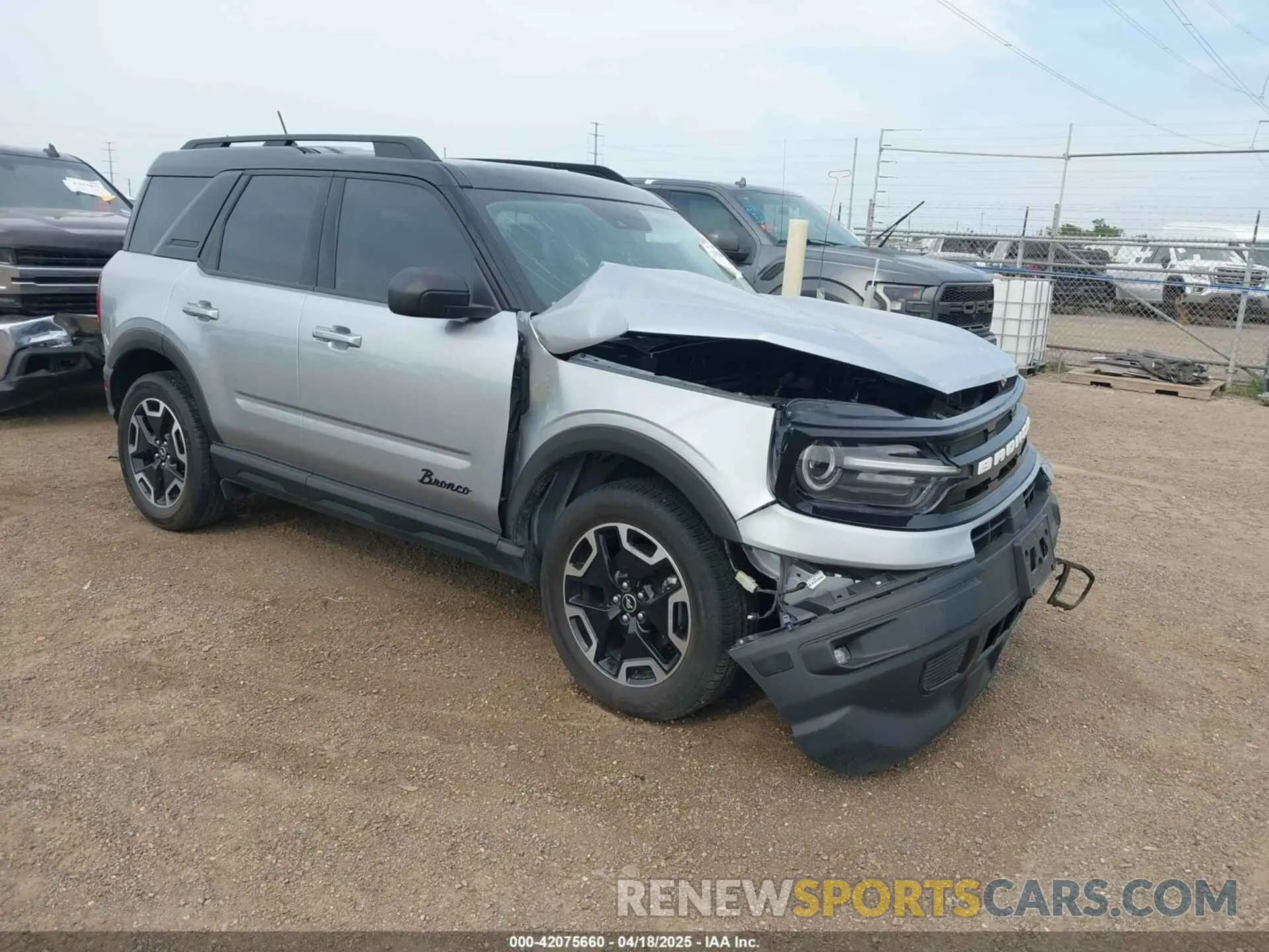 1 Photograph of a damaged car 3FMCR9C67MRB12092 FORD BRONCO SPORT 2021