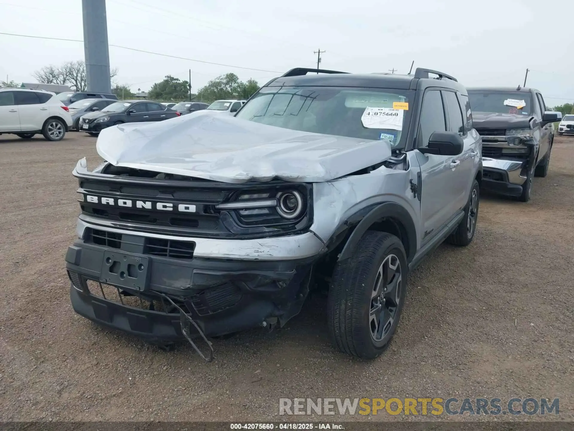 6 Photograph of a damaged car 3FMCR9C67MRB12092 FORD BRONCO SPORT 2021