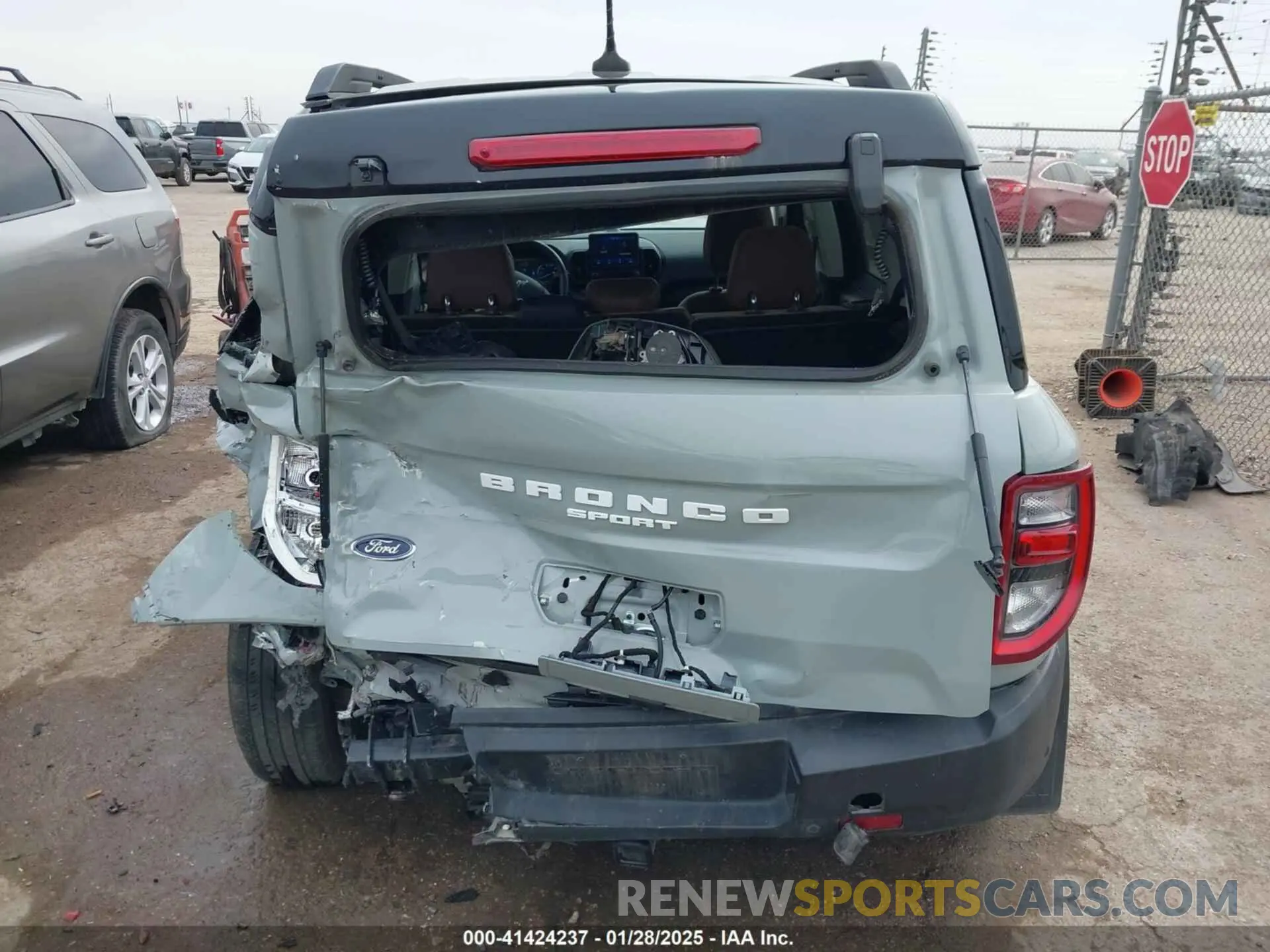 16 Photograph of a damaged car 3FMCR9C68MRA81239 FORD BRONCO SPORT 2021