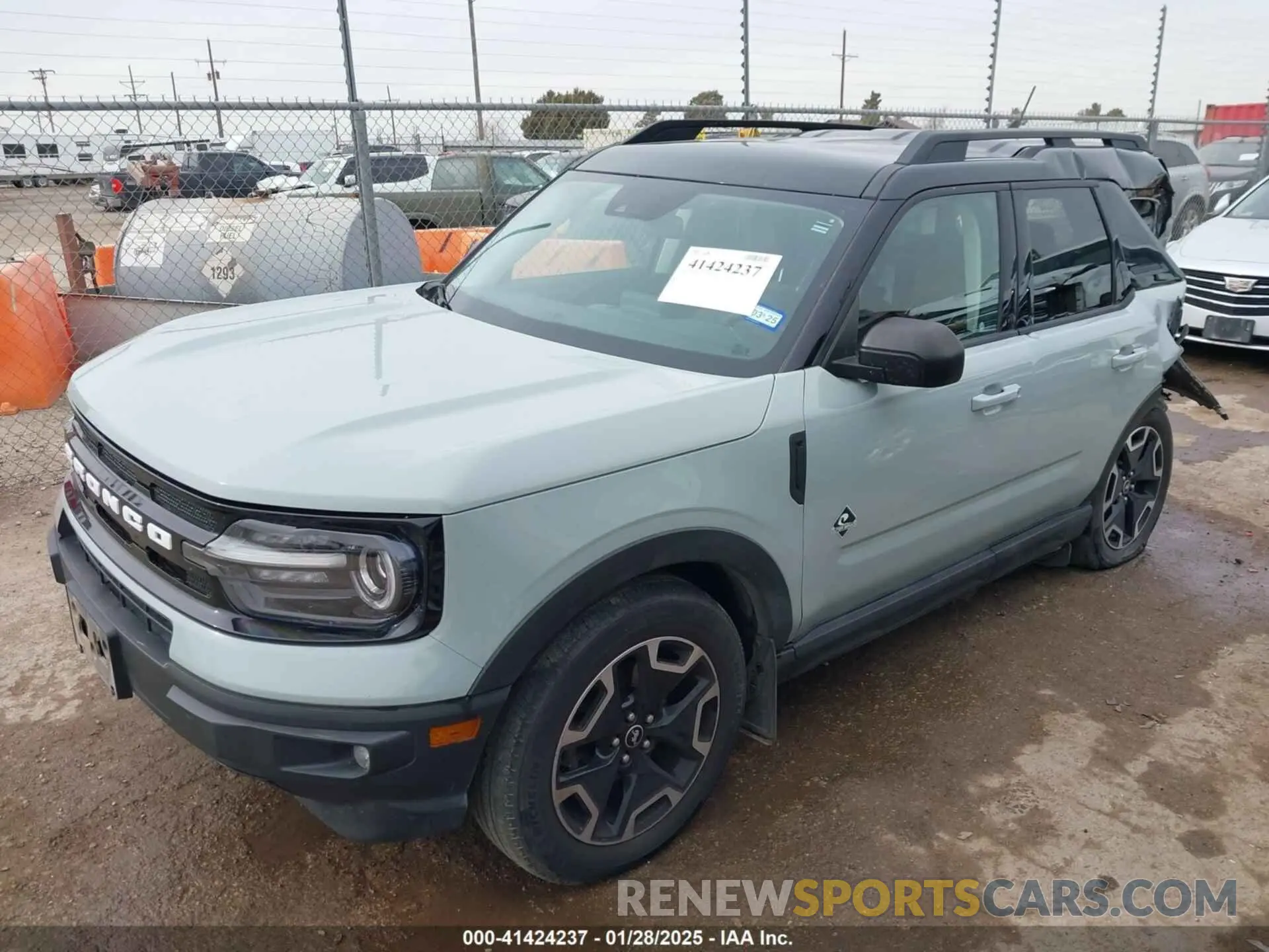 2 Photograph of a damaged car 3FMCR9C68MRA81239 FORD BRONCO SPORT 2021