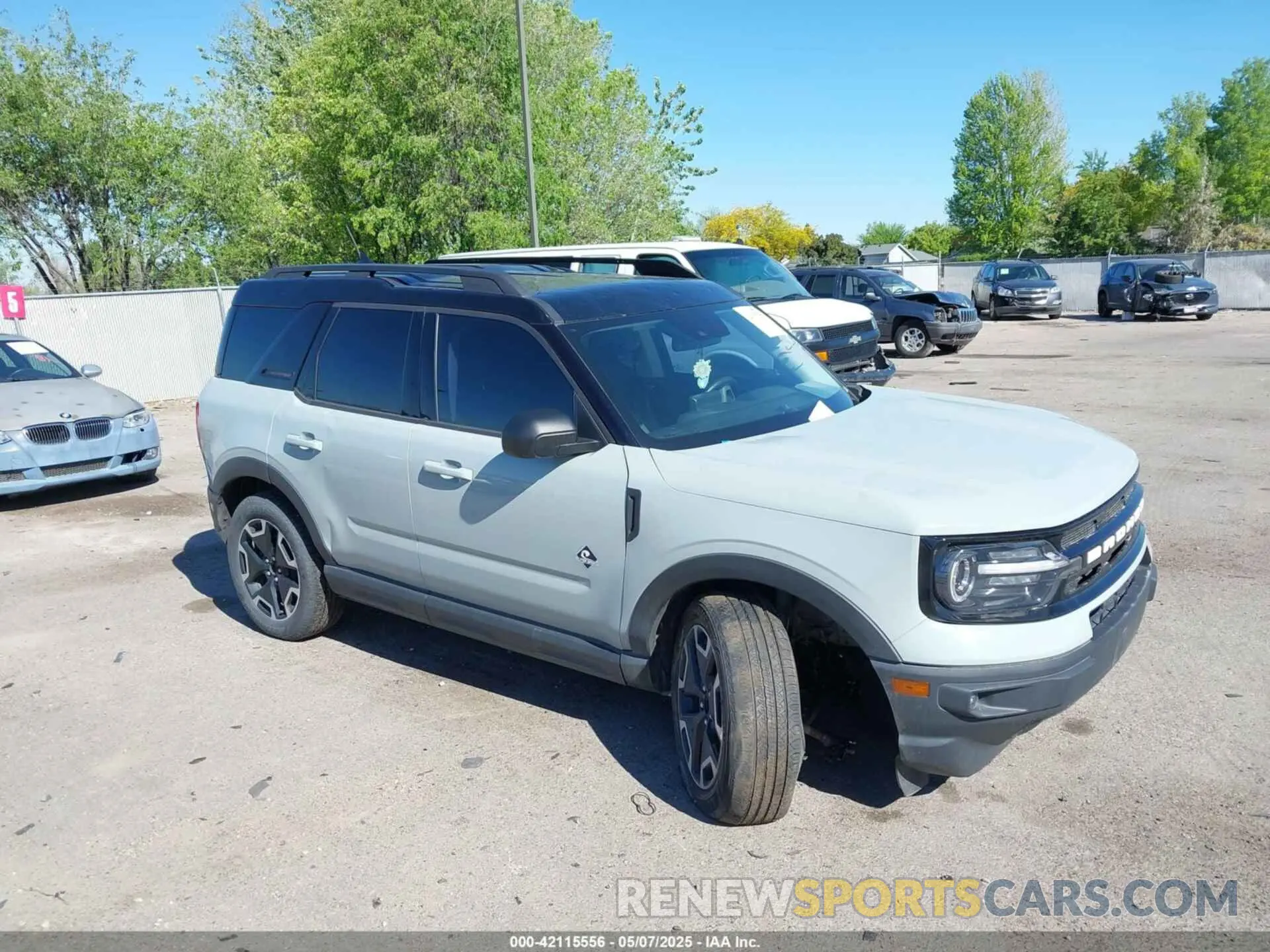 1 Photograph of a damaged car 3FMCR9C69MRB03393 FORD BRONCO SPORT 2021
