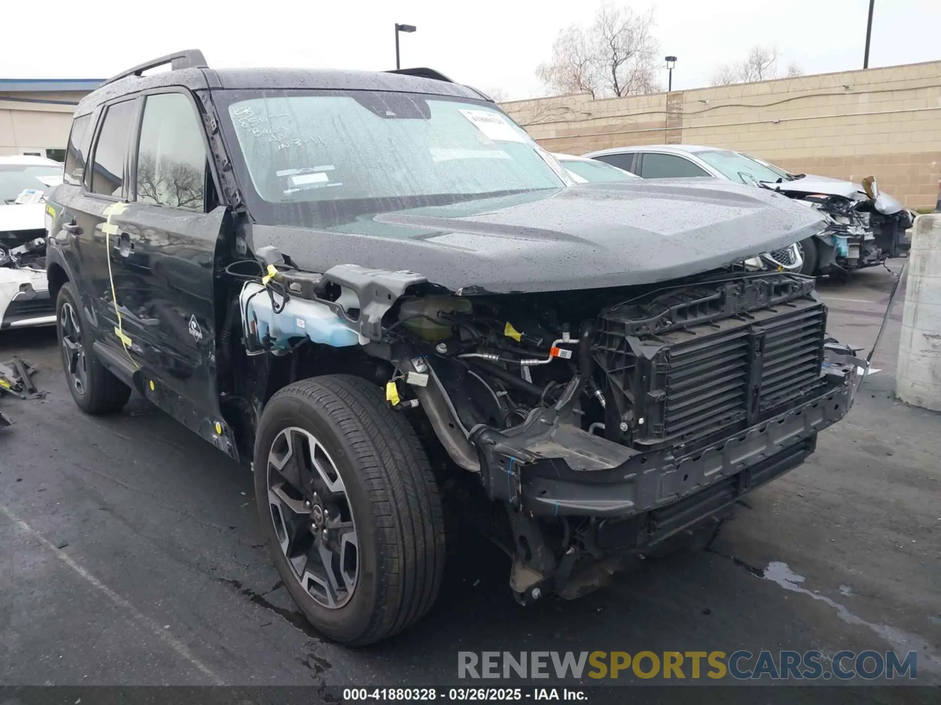 1 Photograph of a damaged car 3FMCR9C69MRB03555 FORD BRONCO SPORT 2021
