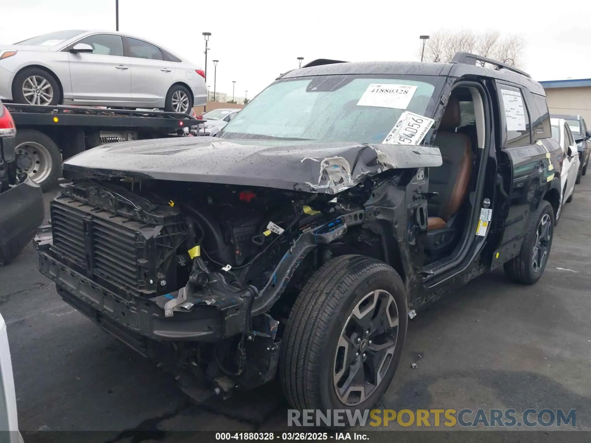 2 Photograph of a damaged car 3FMCR9C69MRB03555 FORD BRONCO SPORT 2021