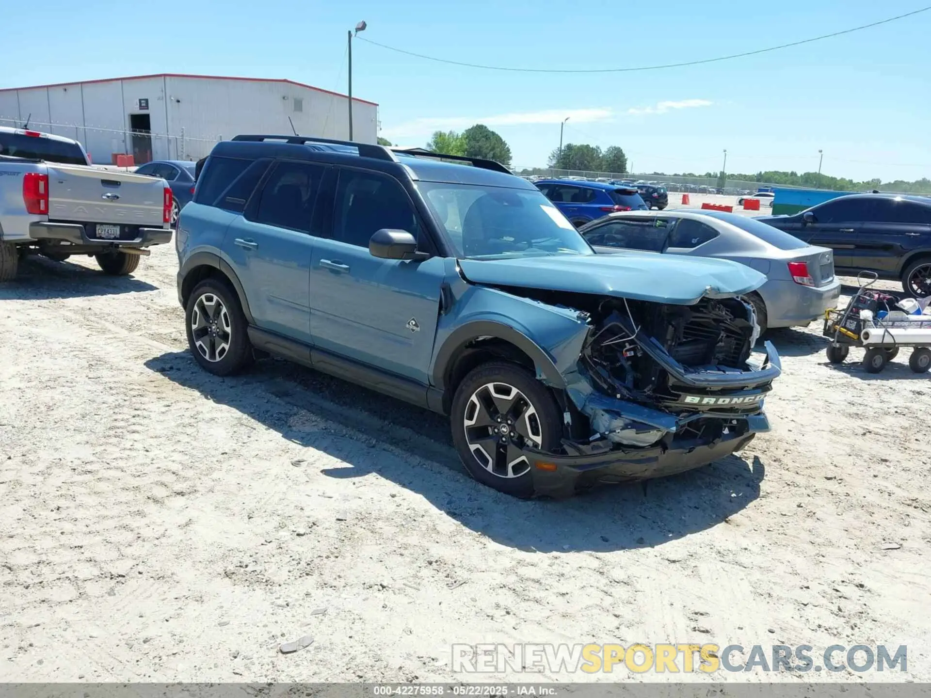 1 Photograph of a damaged car 3FMCR9C69MRB13468 FORD BRONCO SPORT 2021