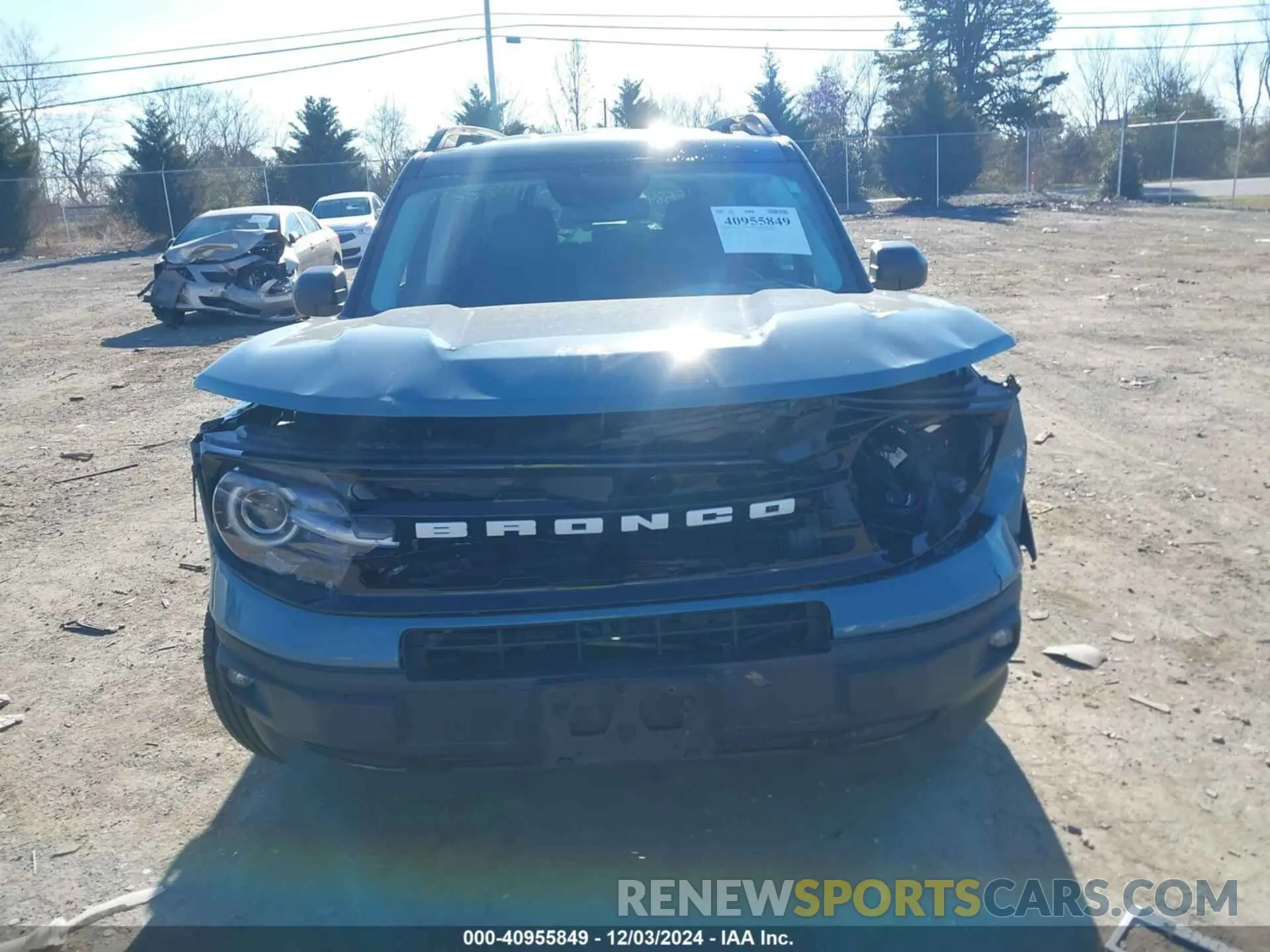 12 Photograph of a damaged car 3FMCR9C6XMRB02513 FORD BRONCO SPORT 2021