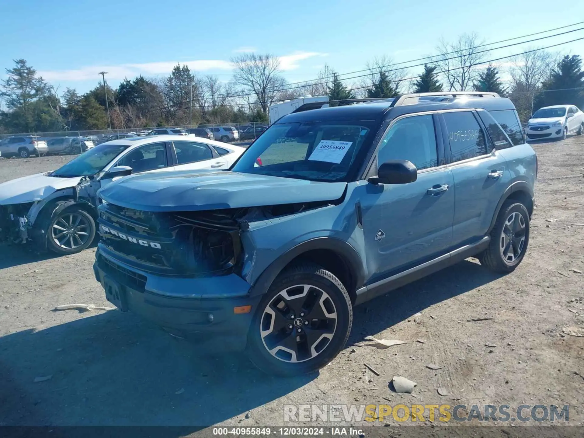 2 Photograph of a damaged car 3FMCR9C6XMRB02513 FORD BRONCO SPORT 2021