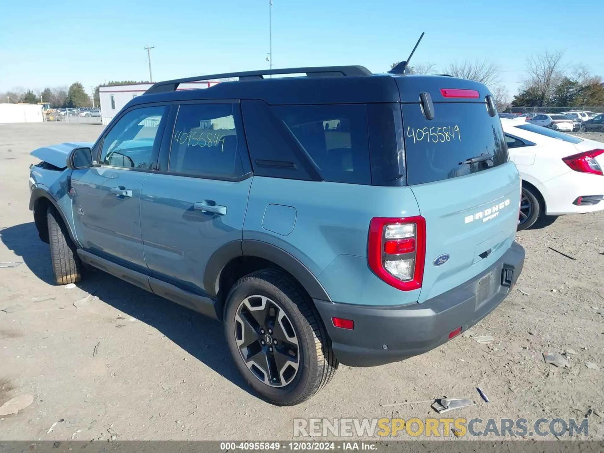 3 Photograph of a damaged car 3FMCR9C6XMRB02513 FORD BRONCO SPORT 2021