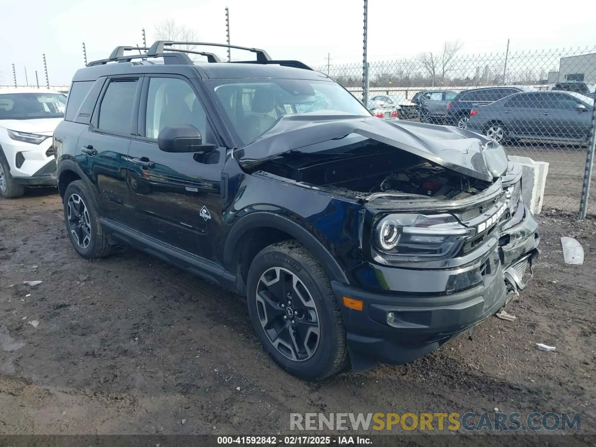 1 Photograph of a damaged car 3FMCR9C6XMRB10711 FORD BRONCO SPORT 2021
