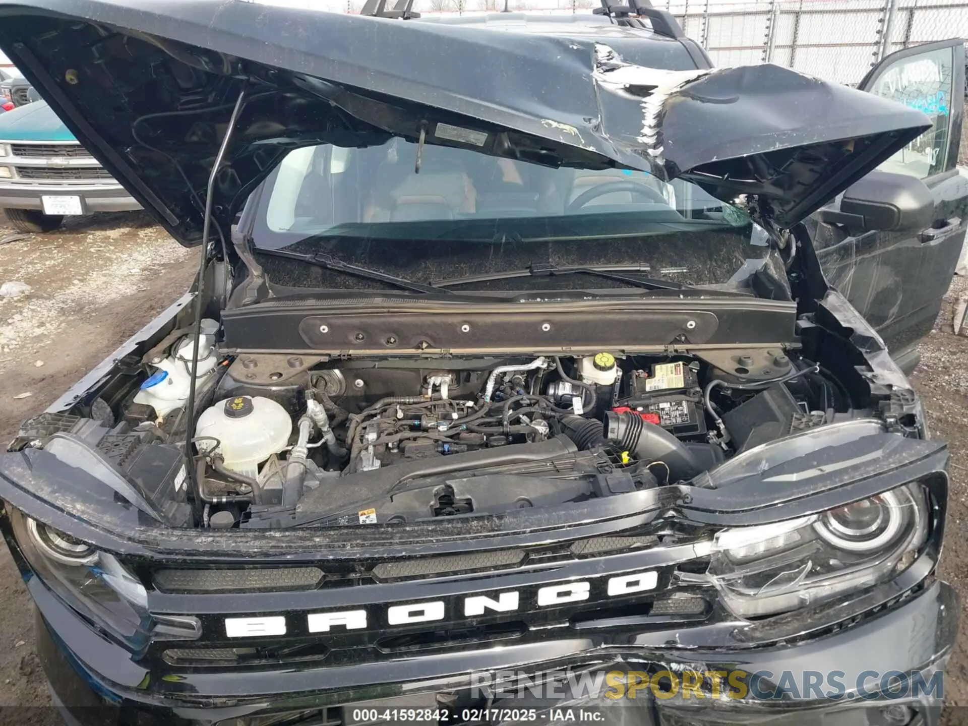 10 Photograph of a damaged car 3FMCR9C6XMRB10711 FORD BRONCO SPORT 2021