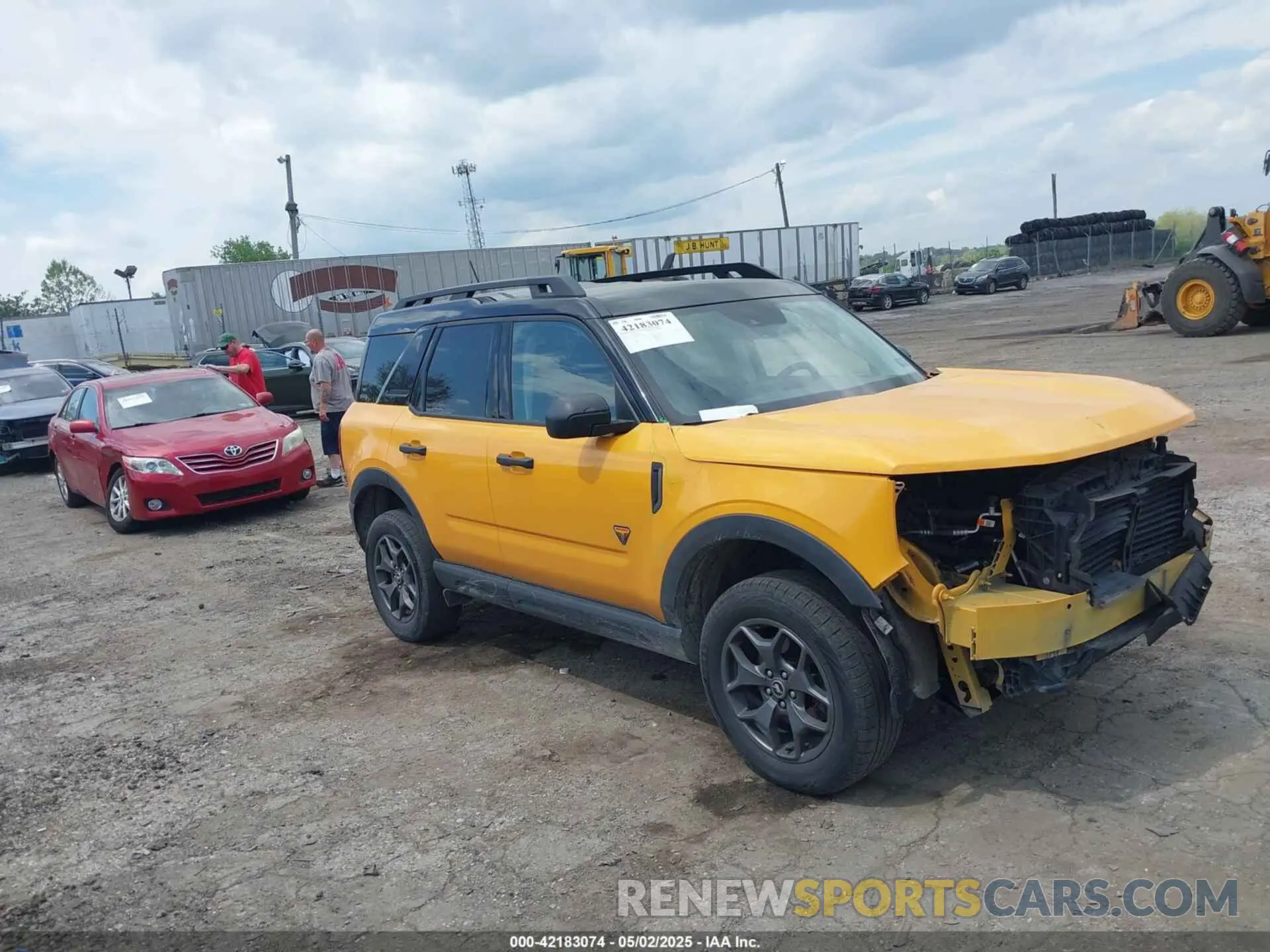 1 Photograph of a damaged car 3FMCR9D90MRA33940 FORD BRONCO SPORT 2021