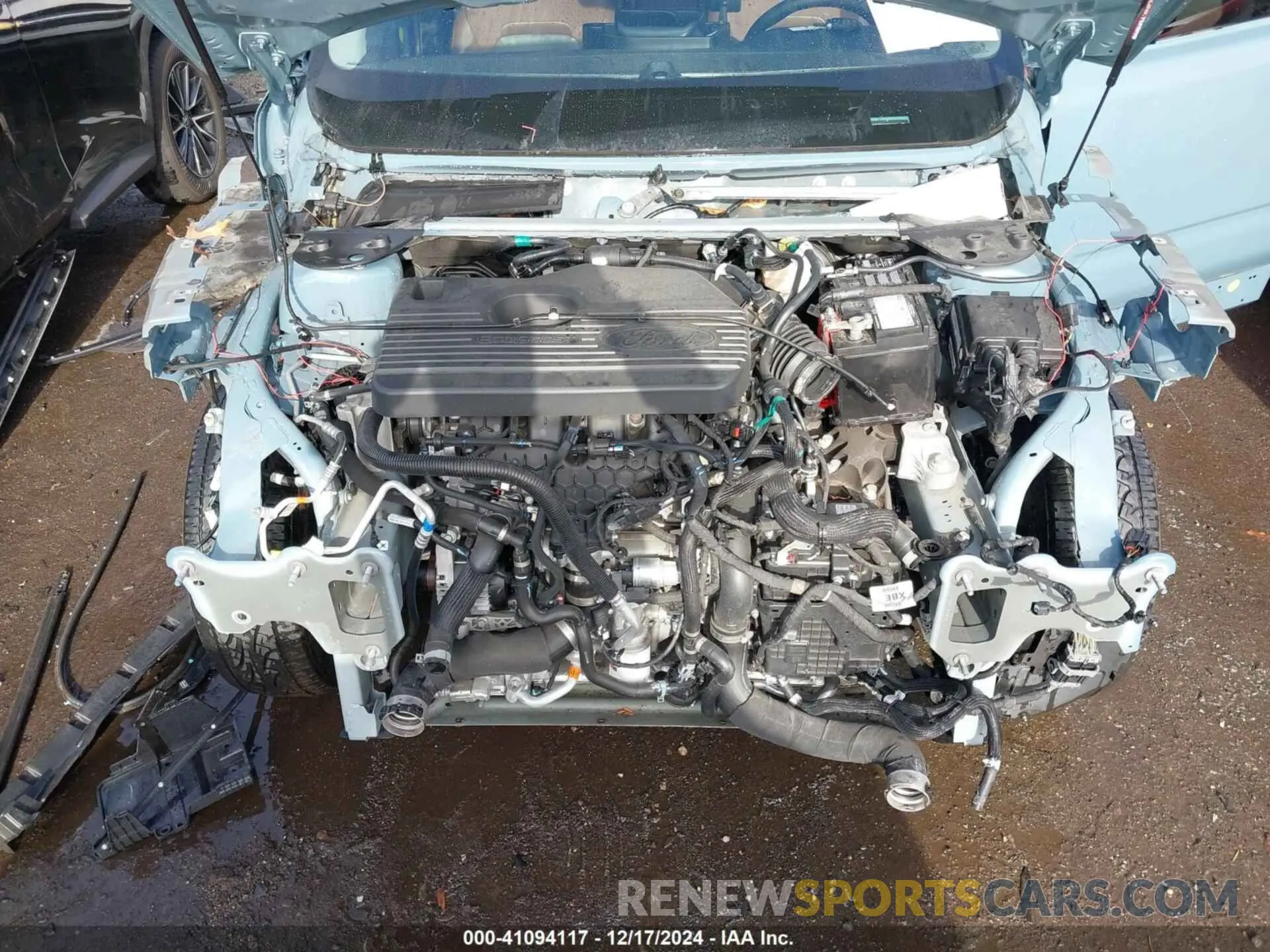 10 Photograph of a damaged car 3FMCR9D91MRA32585 FORD BRONCO SPORT 2021