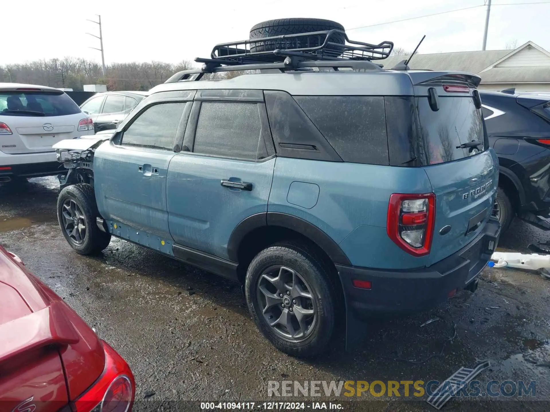 3 Photograph of a damaged car 3FMCR9D91MRA32585 FORD BRONCO SPORT 2021