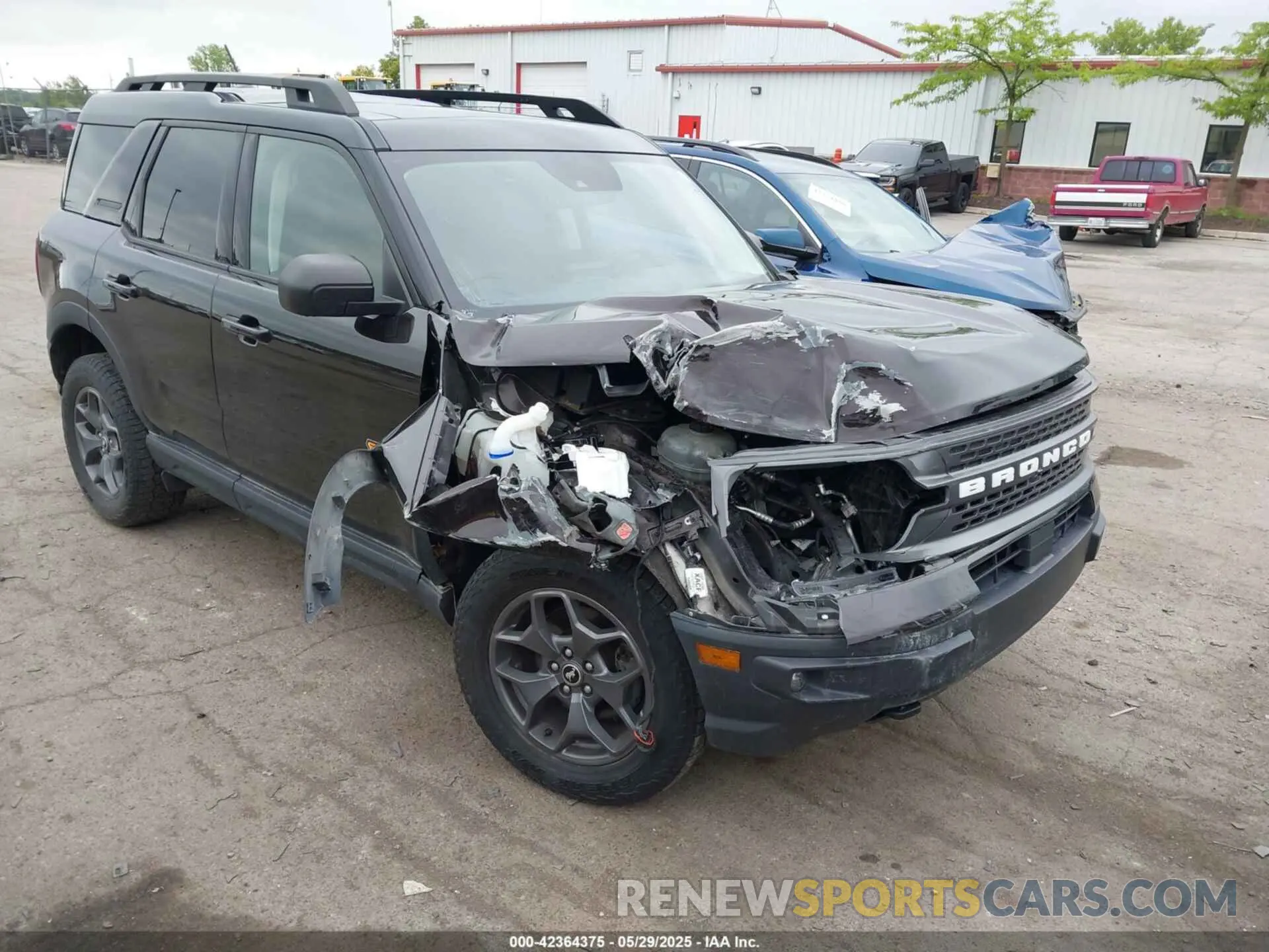 1 Photograph of a damaged car 3FMCR9D91MRA38807 FORD BRONCO SPORT 2021