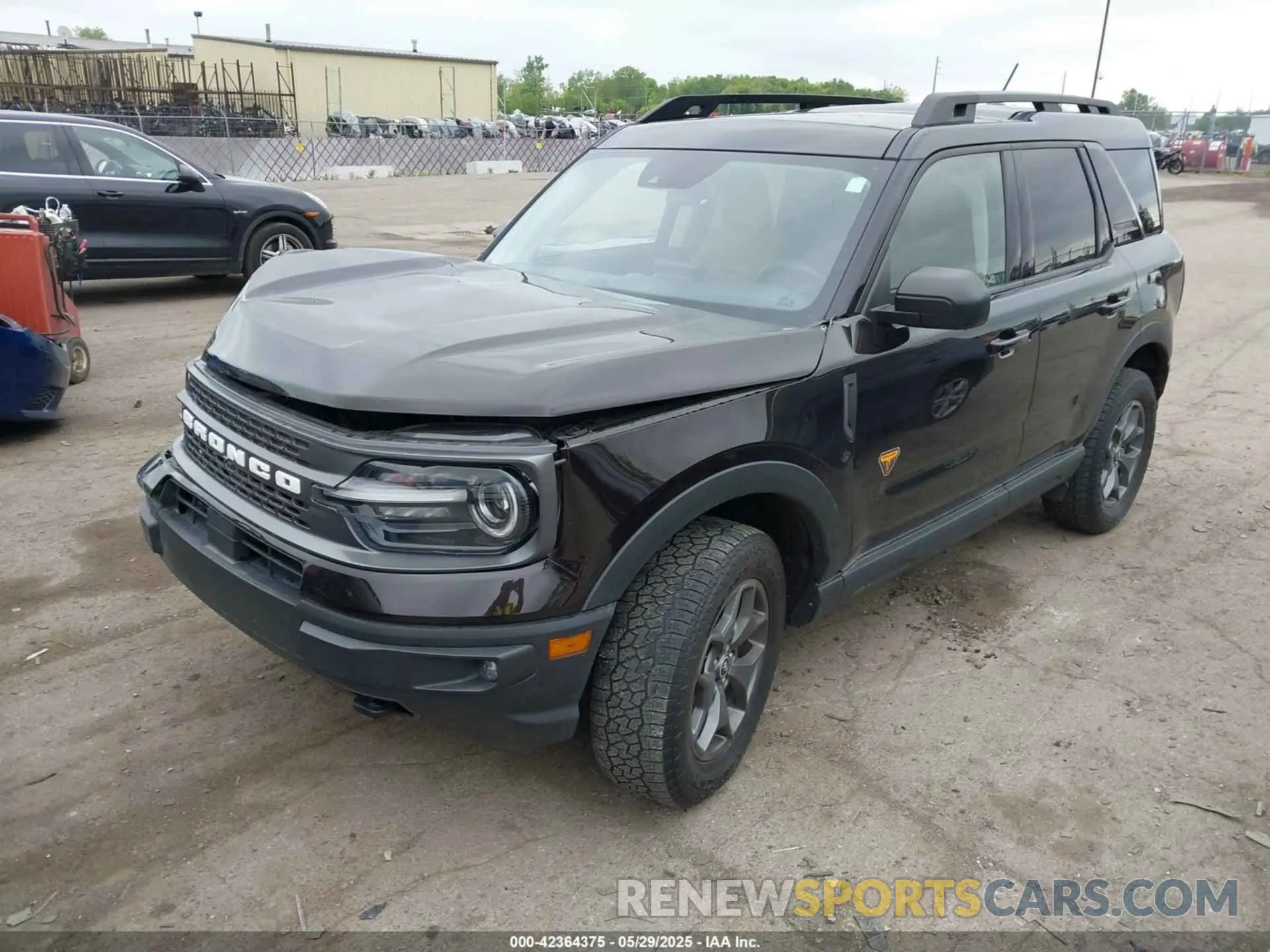 2 Photograph of a damaged car 3FMCR9D91MRA38807 FORD BRONCO SPORT 2021