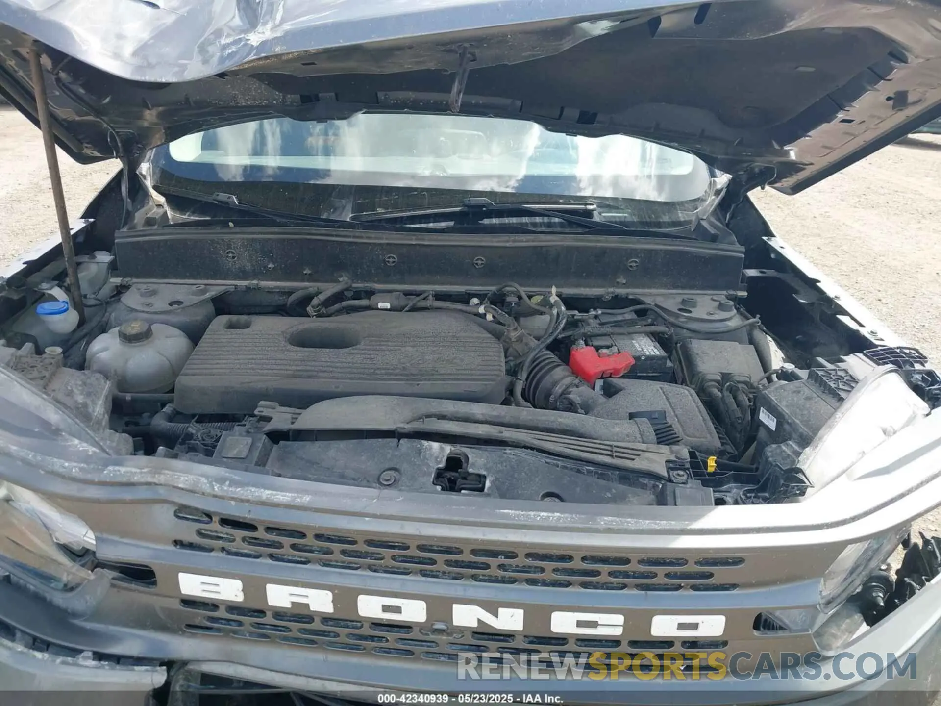 10 Photograph of a damaged car 3FMCR9D93MRA58427 FORD BRONCO SPORT 2021