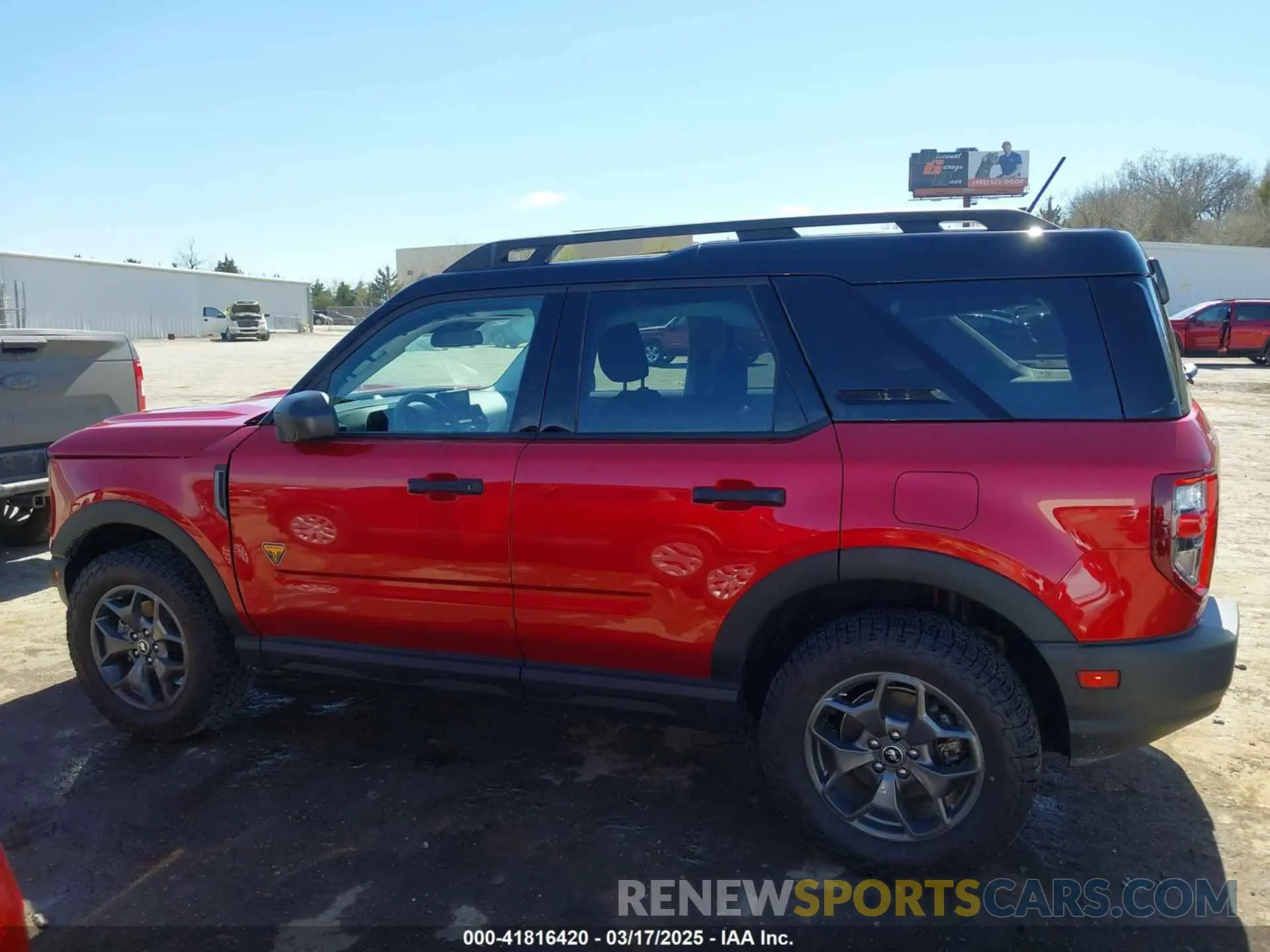 14 Photograph of a damaged car 3FMCR9D93MRA64230 FORD BRONCO SPORT 2021