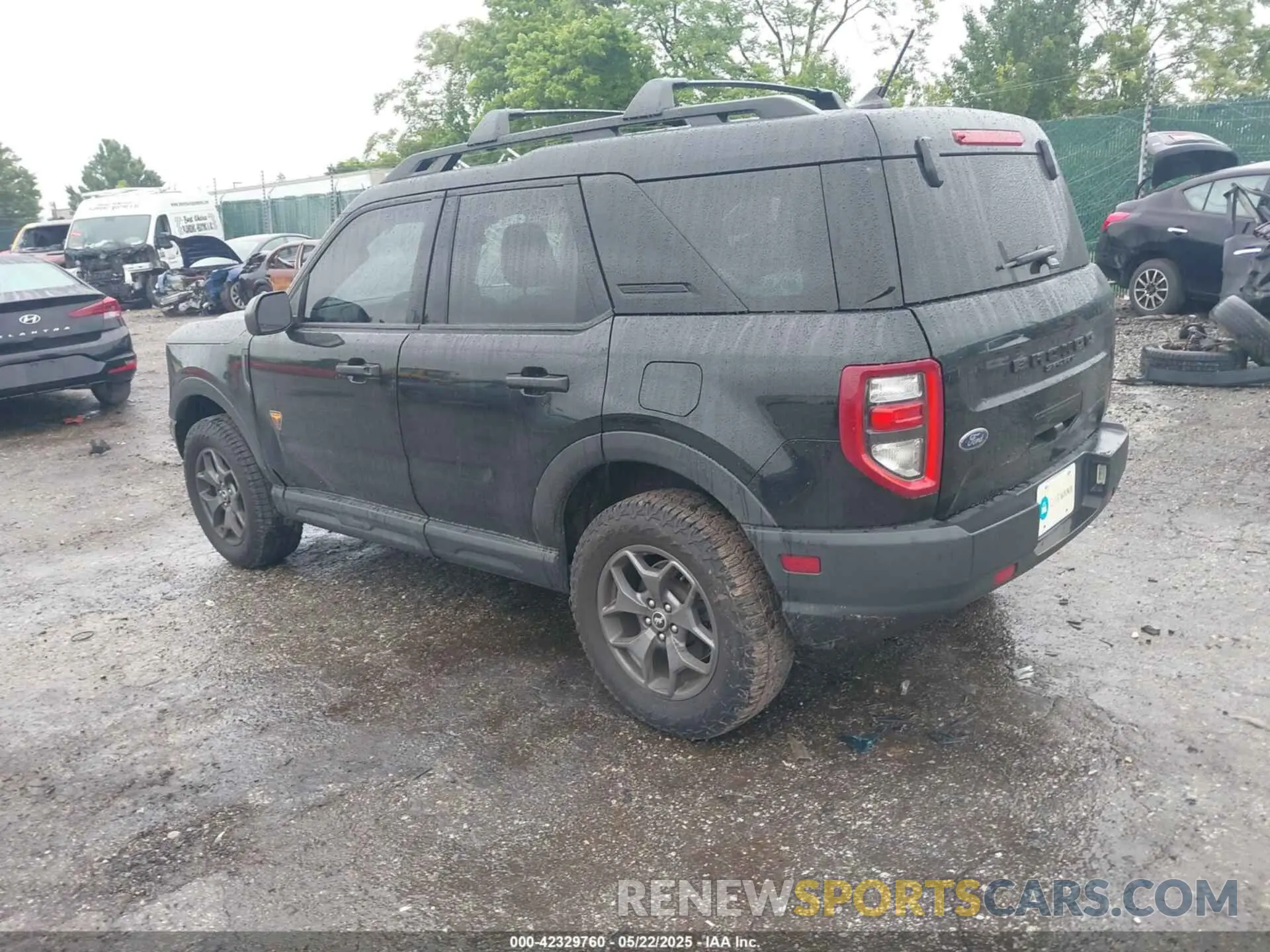 3 Photograph of a damaged car 3FMCR9D95MRB36240 FORD BRONCO SPORT 2021