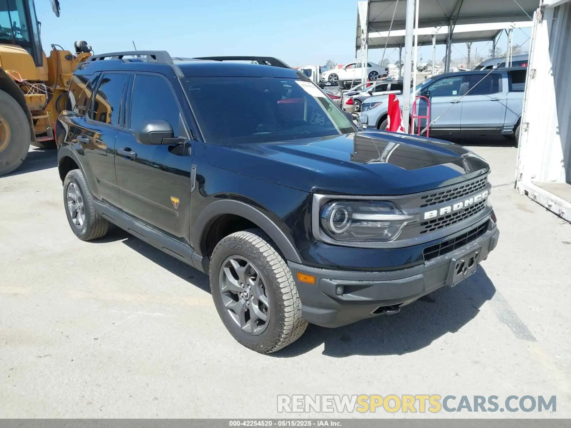 1 Photograph of a damaged car 3FMCR9D97MRA31313 FORD BRONCO SPORT 2021