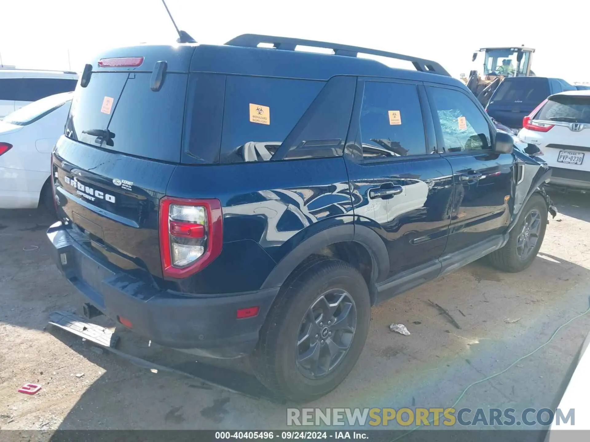 4 Photograph of a damaged car 3FMCR9D99MRA35752 FORD BRONCO SPORT 2021