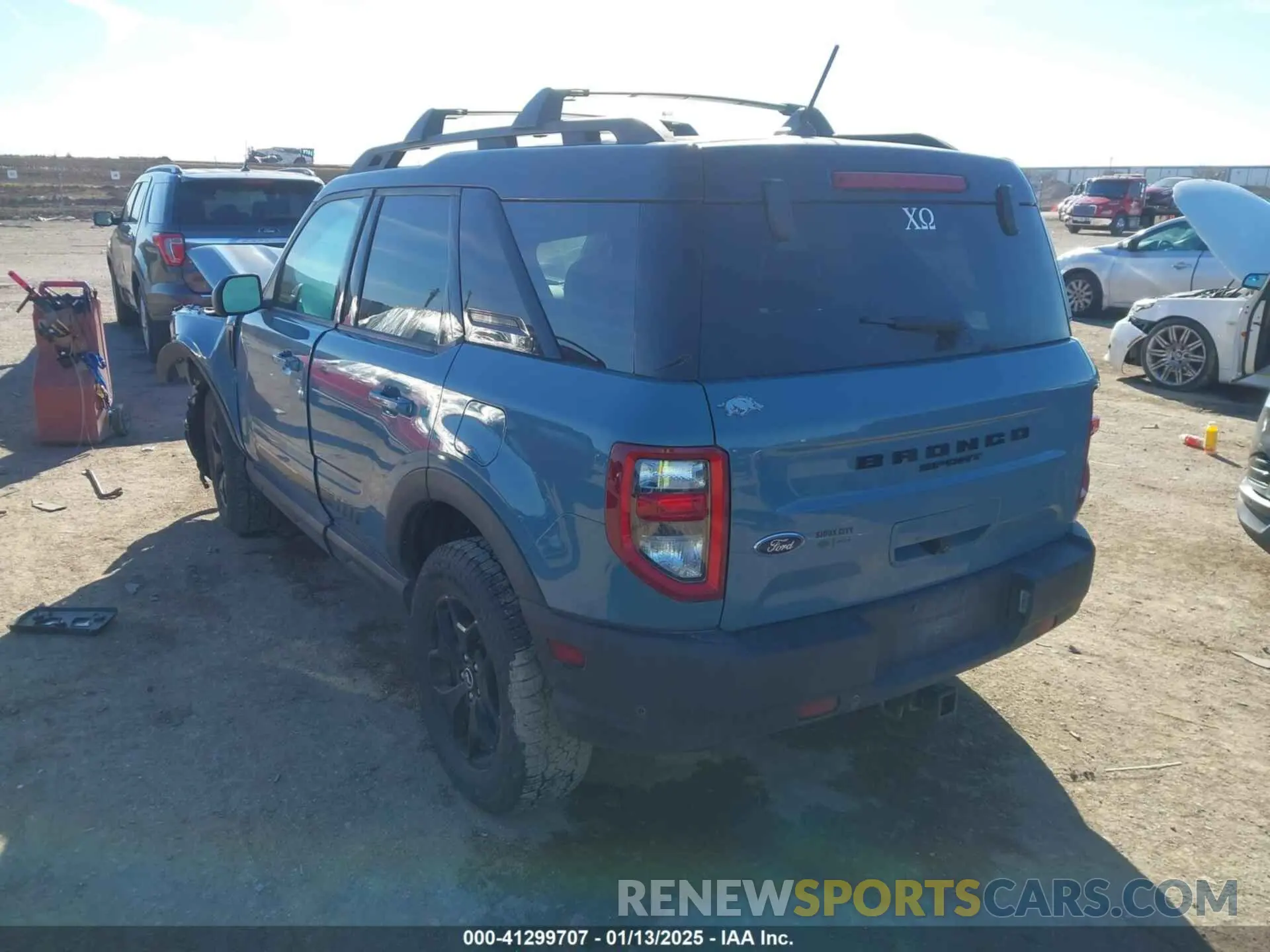 3 Photograph of a damaged car 3FMCR9F90MRA13507 FORD BRONCO SPORT 2021