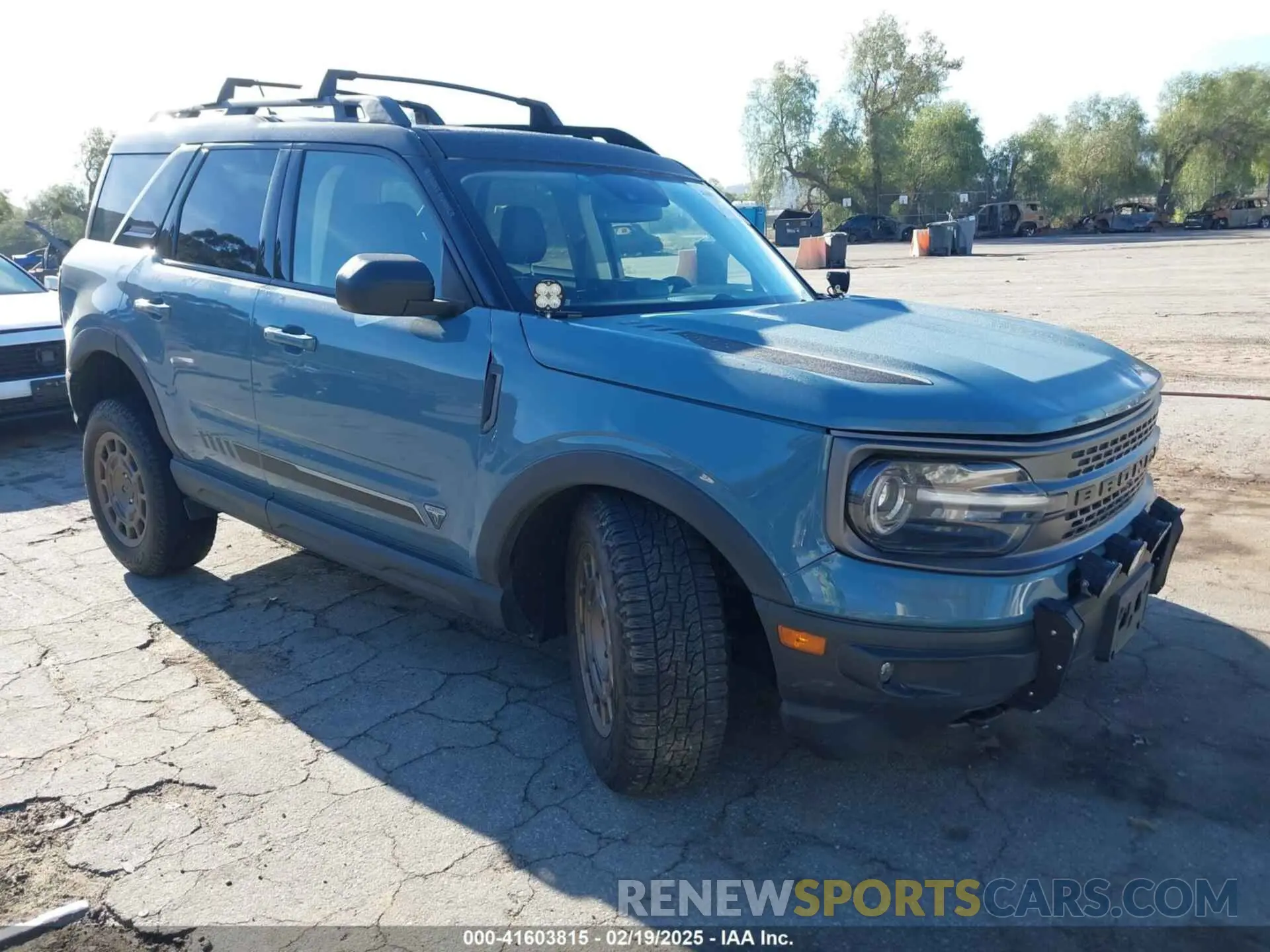 1 Photograph of a damaged car 3FMCR9F93MRA38756 FORD BRONCO SPORT 2021