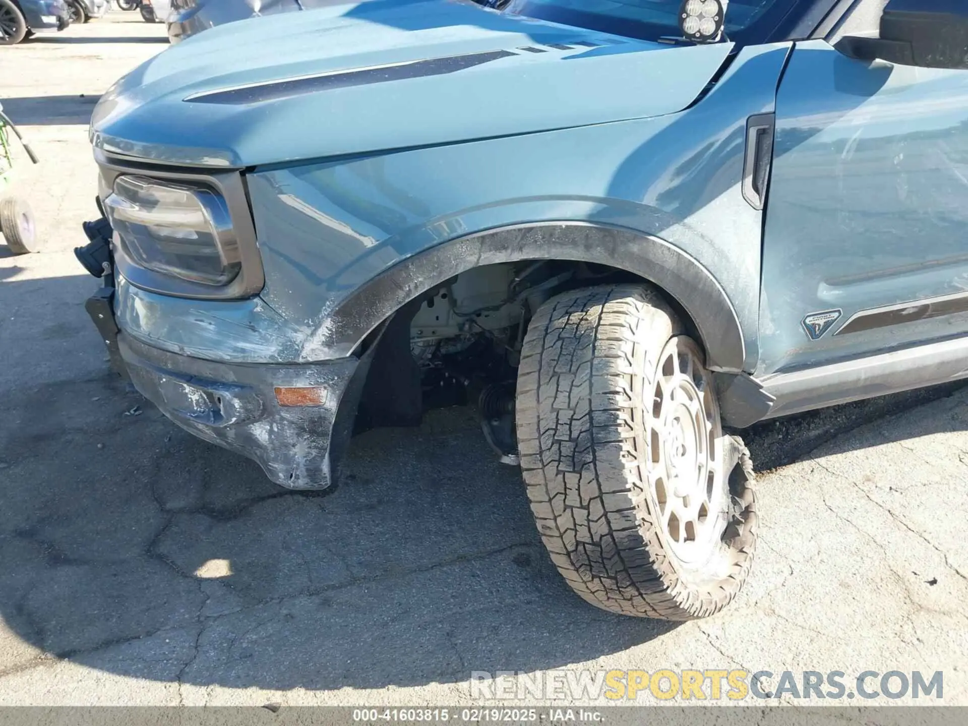 6 Photograph of a damaged car 3FMCR9F93MRA38756 FORD BRONCO SPORT 2021