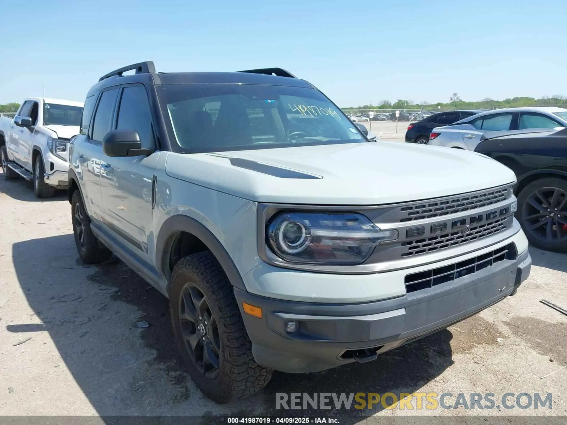 1 Photograph of a damaged car 3FMCR9F9XMRA13143 FORD BRONCO SPORT 2021