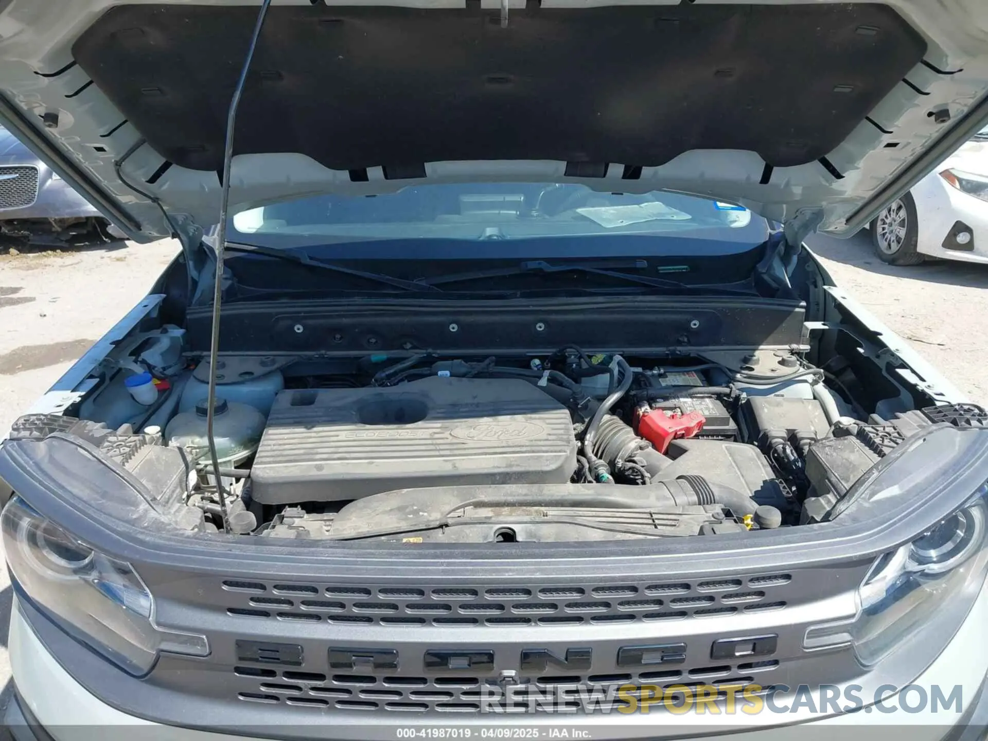10 Photograph of a damaged car 3FMCR9F9XMRA13143 FORD BRONCO SPORT 2021