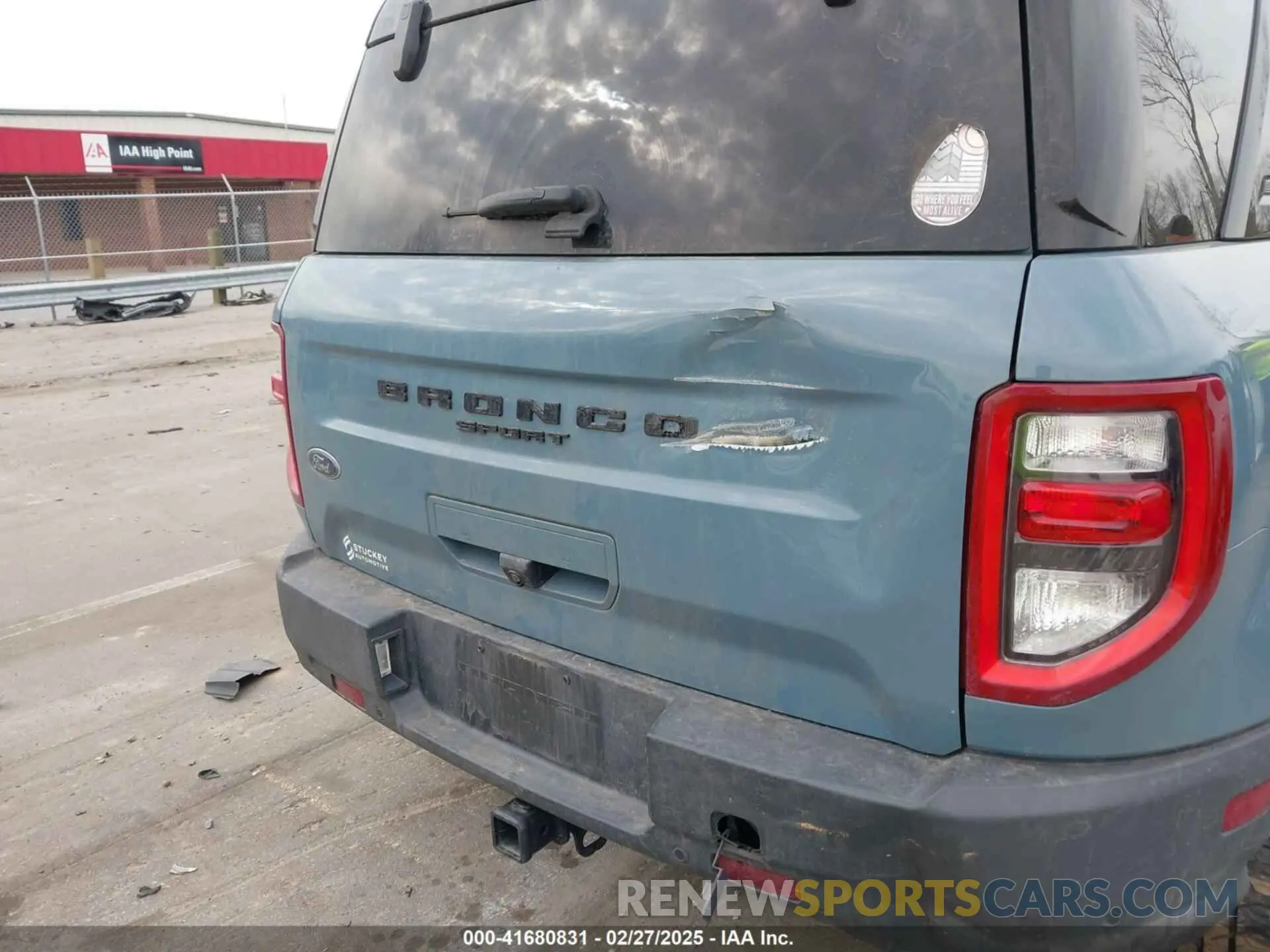12 Photograph of a damaged car 3FMCR9F9XMRA50242 FORD BRONCO SPORT 2021