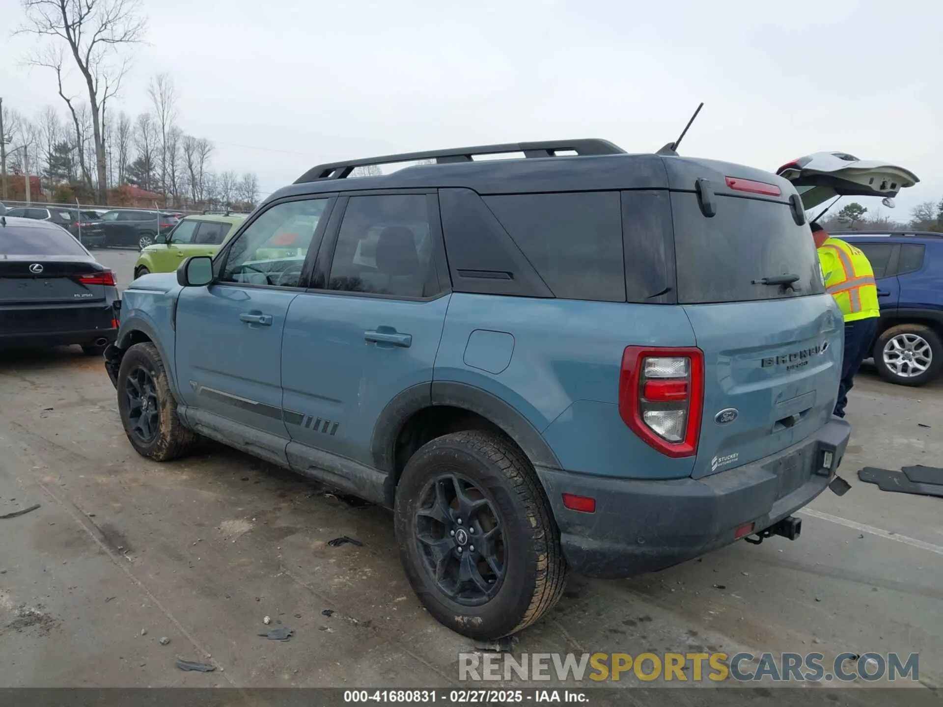 3 Photograph of a damaged car 3FMCR9F9XMRA50242 FORD BRONCO SPORT 2021