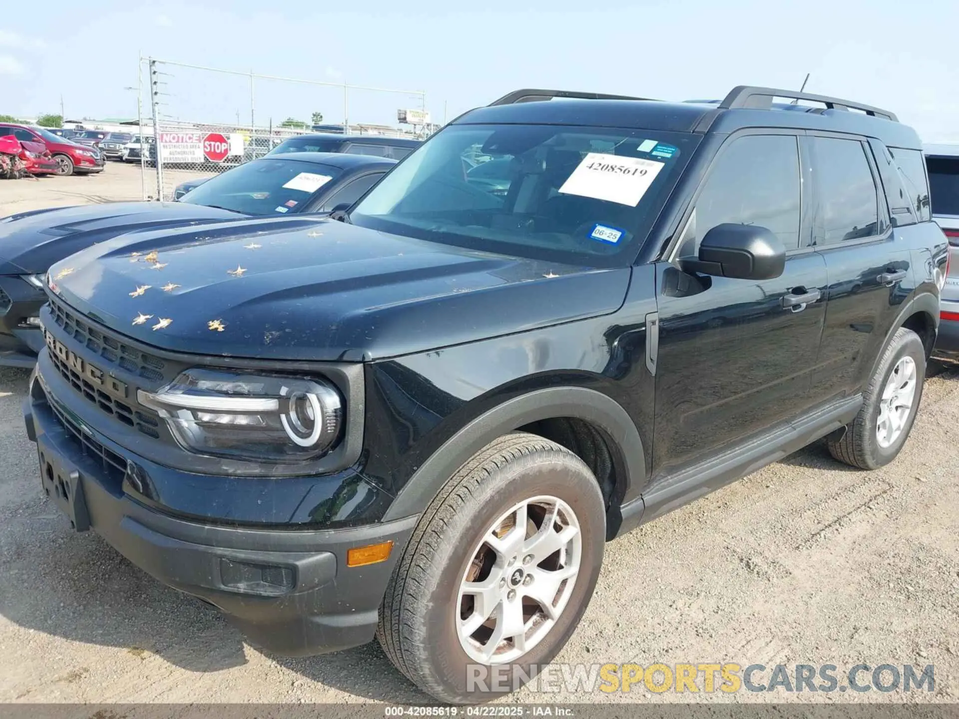 2 Photograph of a damaged car 3FMCR9A60NRD63962 FORD BRONCO SPORT 2022