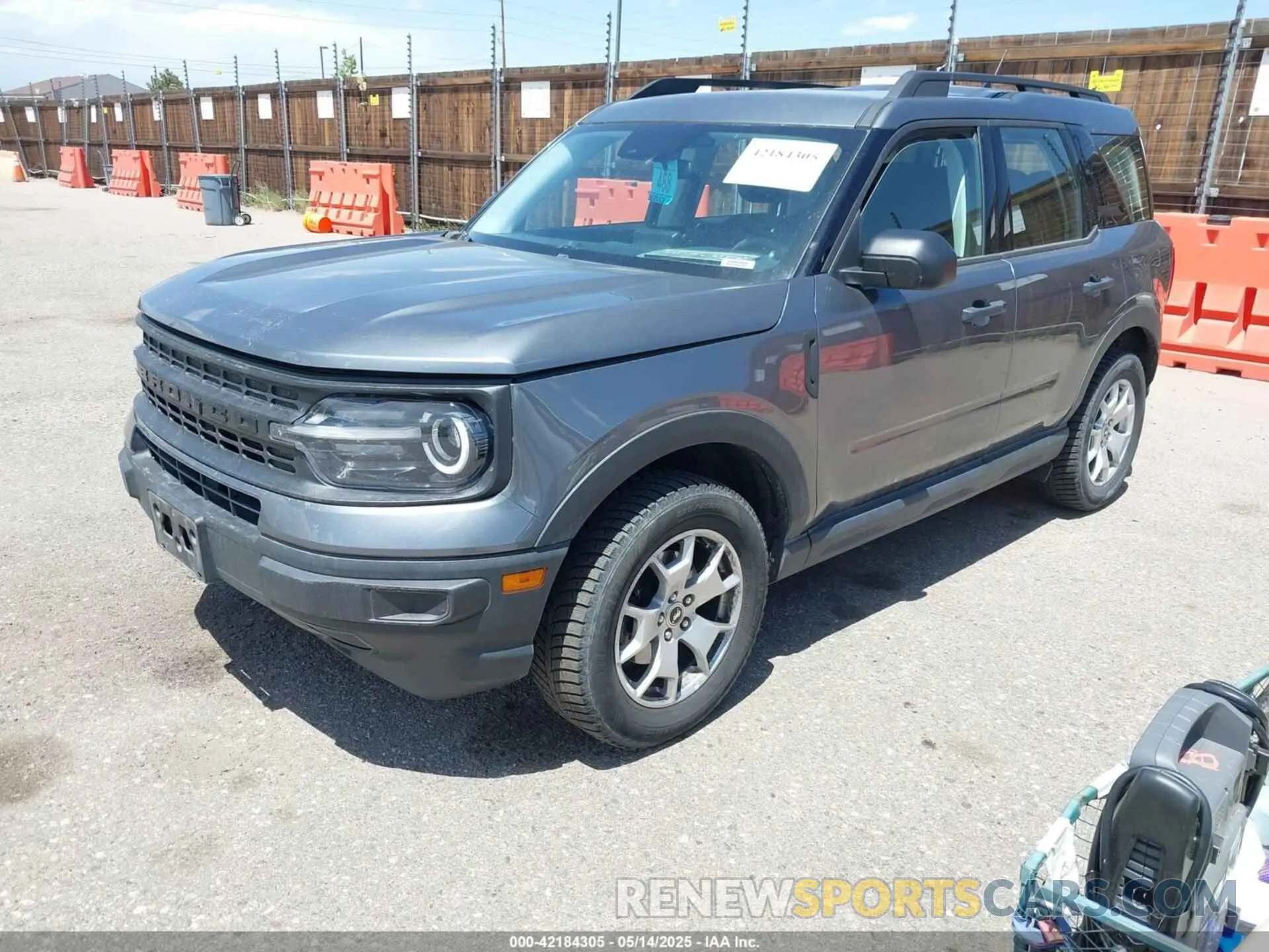 2 Photograph of a damaged car 3FMCR9A65NRD35705 FORD BRONCO SPORT 2022