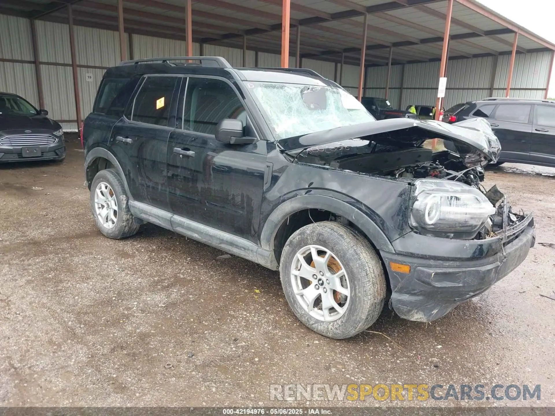1 Photograph of a damaged car 3FMCR9A67NRD31297 FORD BRONCO SPORT 2022