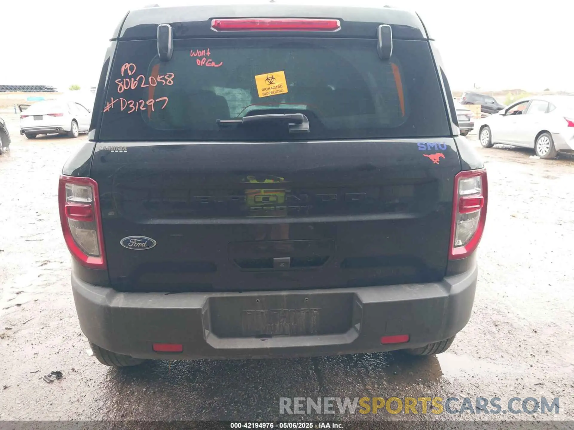 15 Photograph of a damaged car 3FMCR9A67NRD31297 FORD BRONCO SPORT 2022