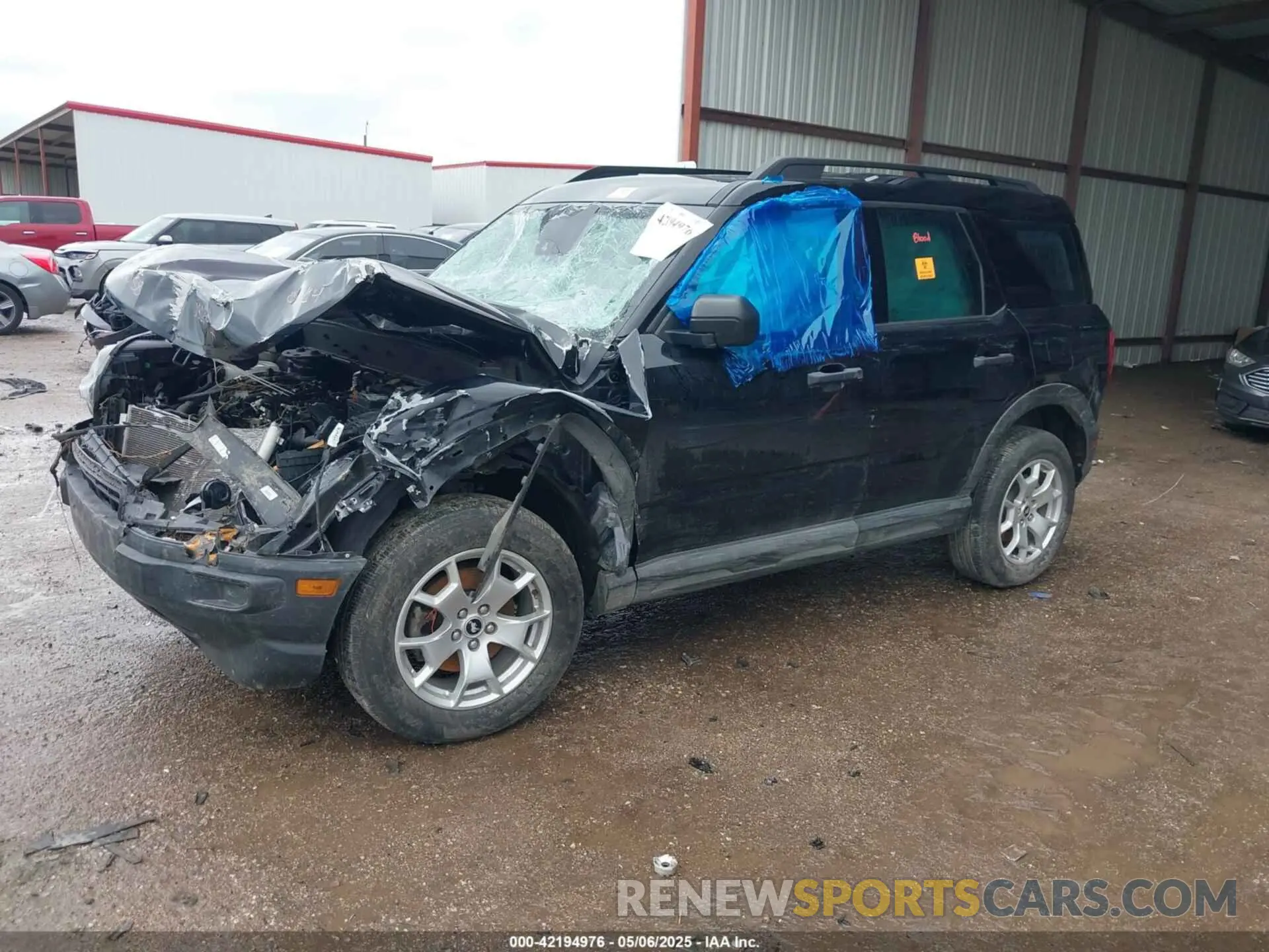 2 Photograph of a damaged car 3FMCR9A67NRD31297 FORD BRONCO SPORT 2022