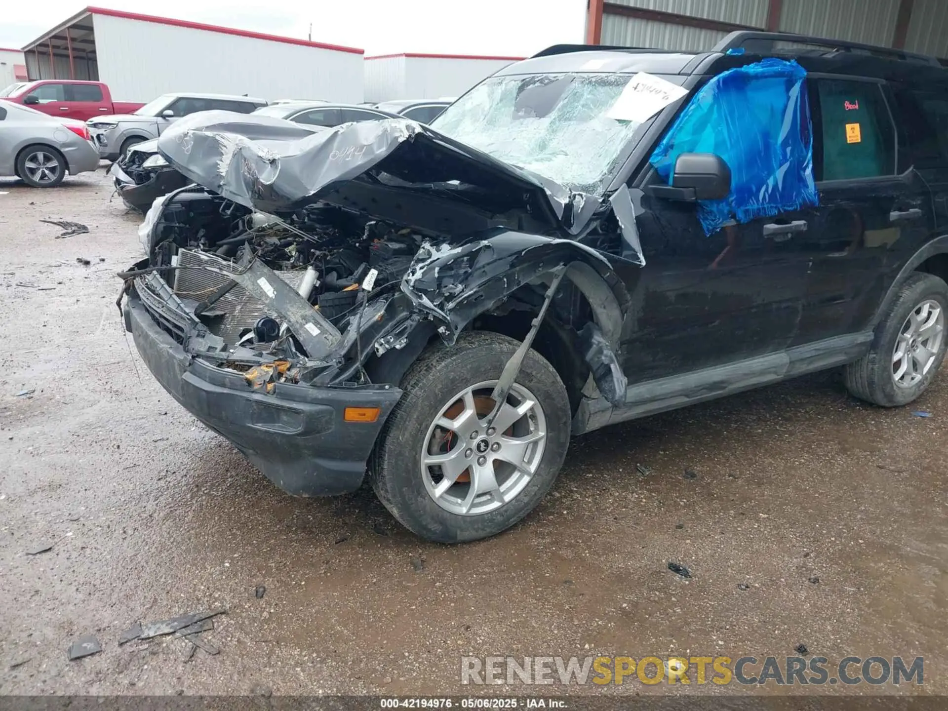 6 Photograph of a damaged car 3FMCR9A67NRD31297 FORD BRONCO SPORT 2022