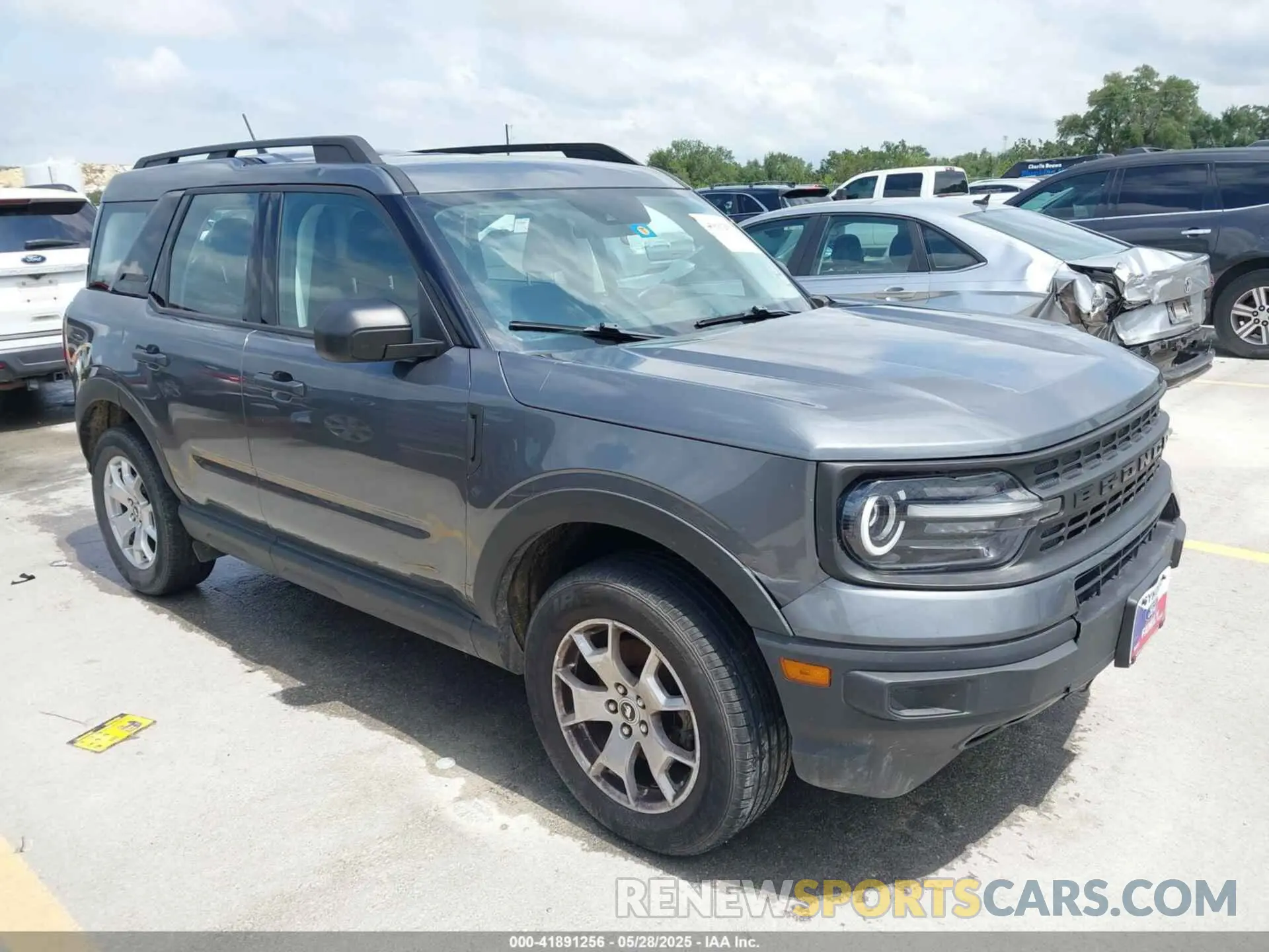 1 Photograph of a damaged car 3FMCR9A67NRD41084 FORD BRONCO SPORT 2022