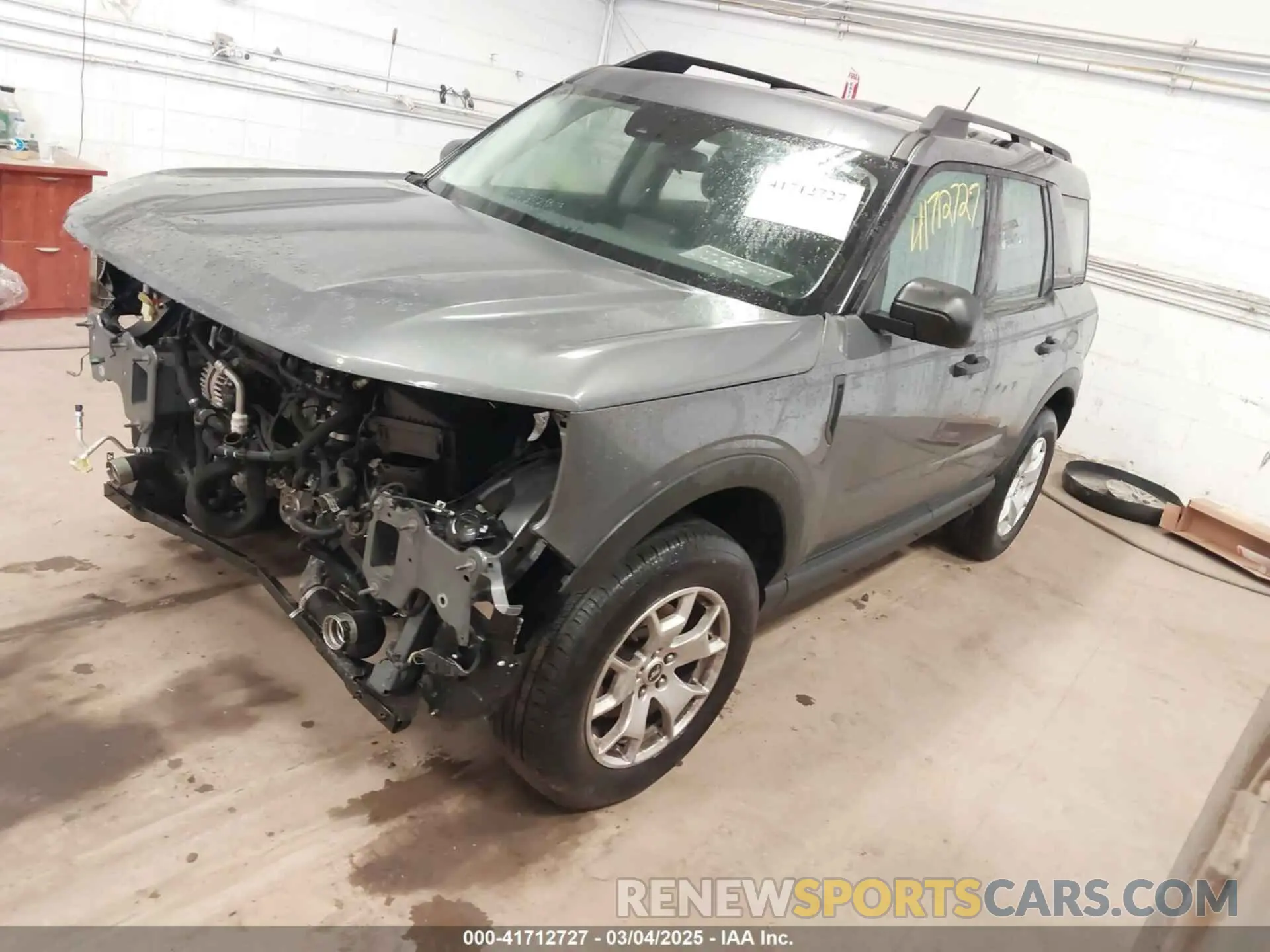 2 Photograph of a damaged car 3FMCR9A68NRD19496 FORD BRONCO SPORT 2022