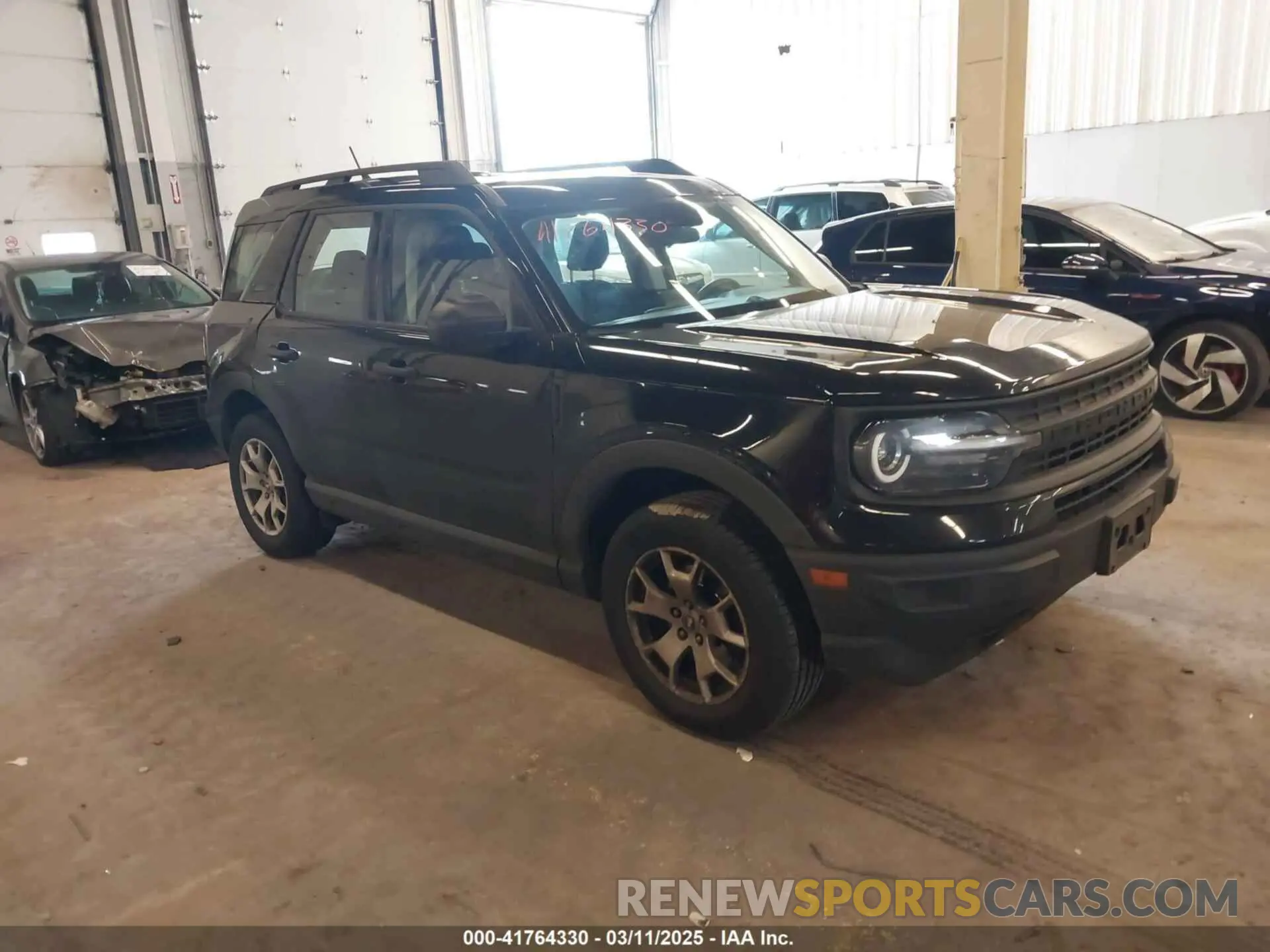 1 Photograph of a damaged car 3FMCR9A69NRD30989 FORD BRONCO SPORT 2022
