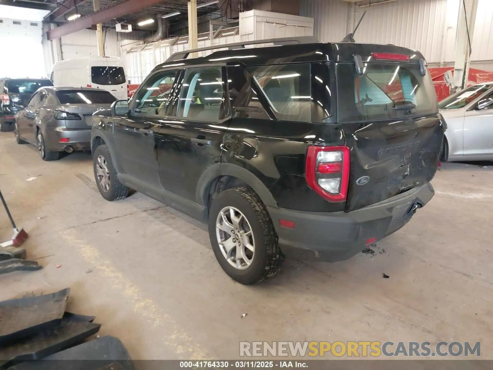3 Photograph of a damaged car 3FMCR9A69NRD30989 FORD BRONCO SPORT 2022