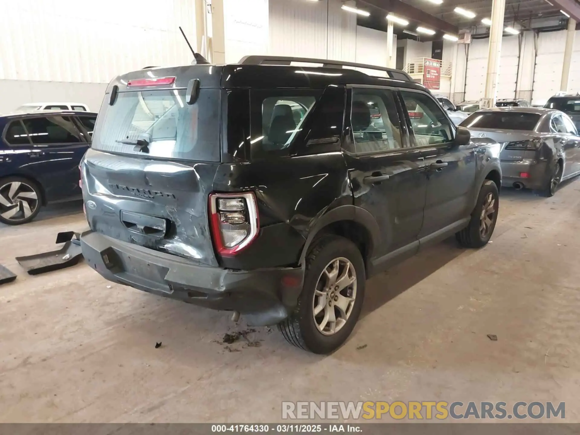 4 Photograph of a damaged car 3FMCR9A69NRD30989 FORD BRONCO SPORT 2022